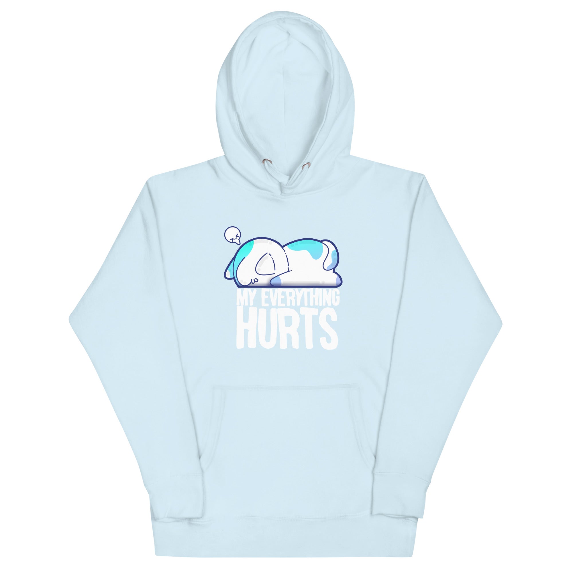 MY EVERYTHING HURTS - Modded Hoodie - ChubbleGumLLC