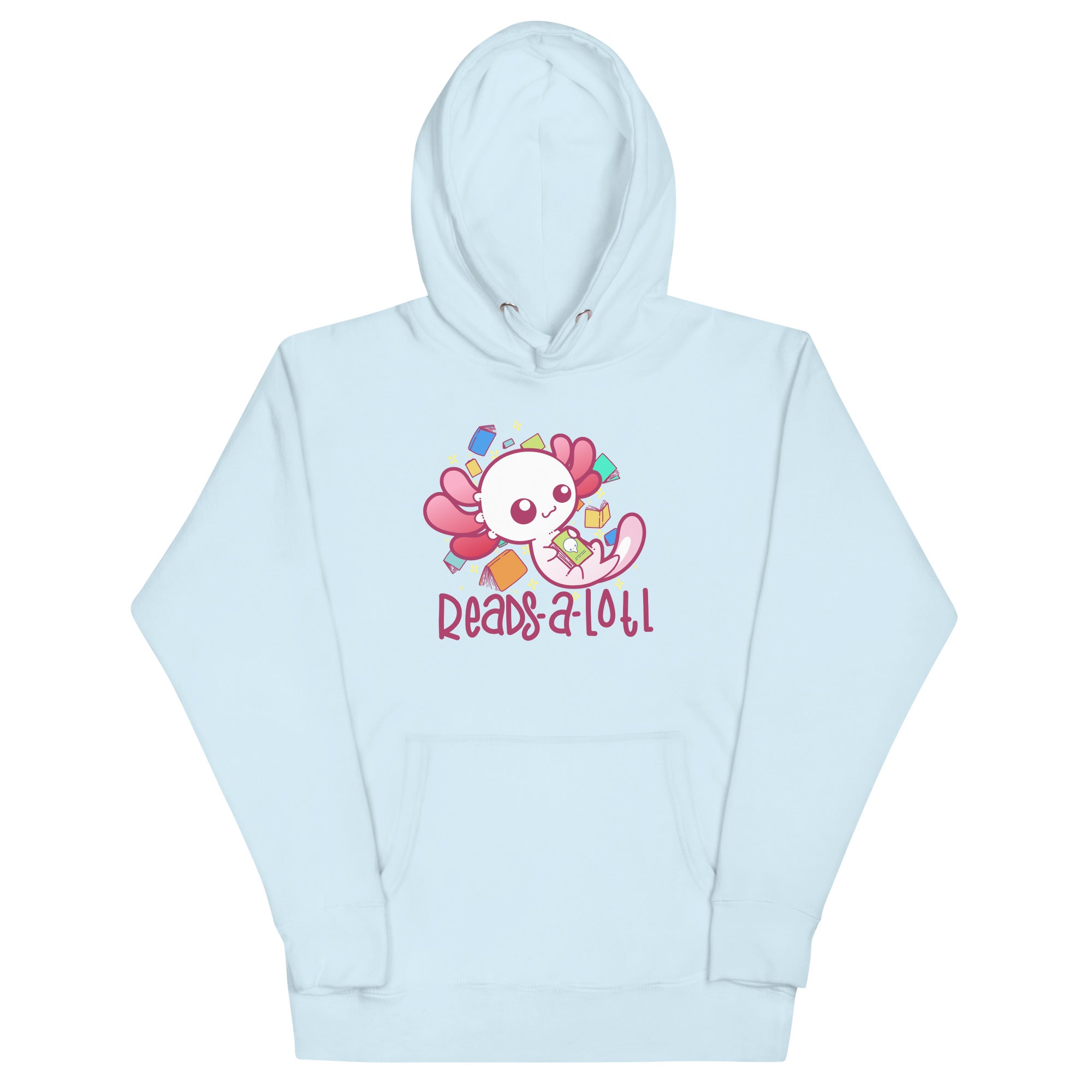 READS A LOTL - Hoodie - ChubbleGumLLC