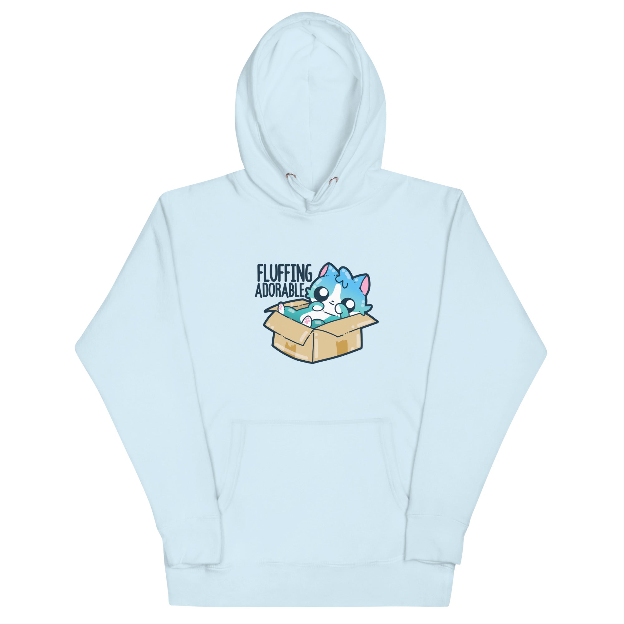 FLUFFING ADORABLE - Hoodie - ChubbleGumLLC