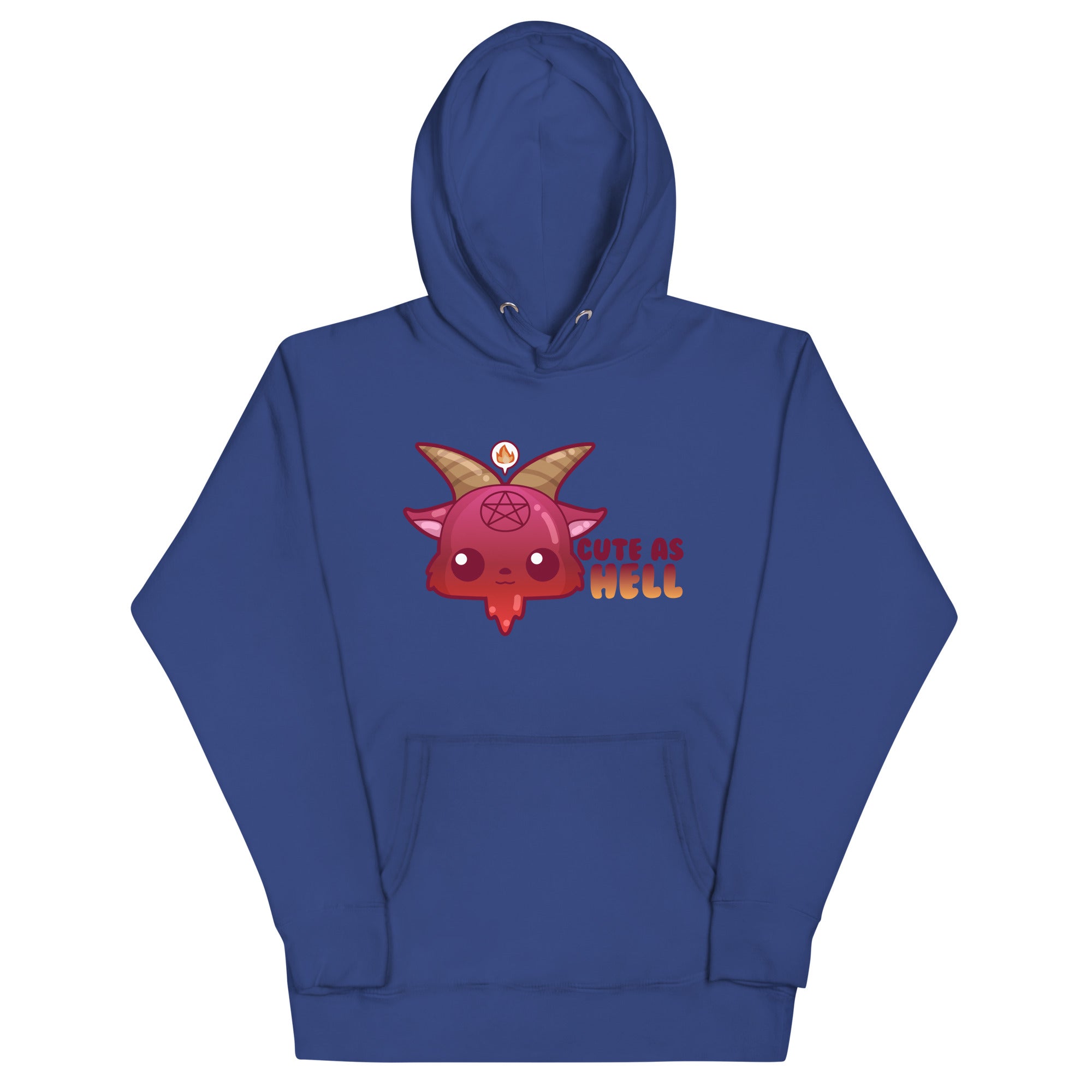 CUTE AS HELL - Hoodie - ChubbleGumLLC
