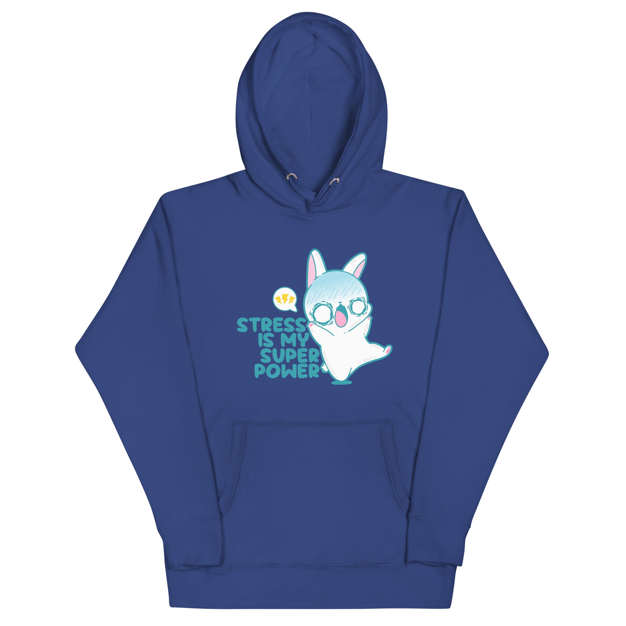STRESS IS MY SUPERPOWER - Hoodie - ChubbleGumLLC