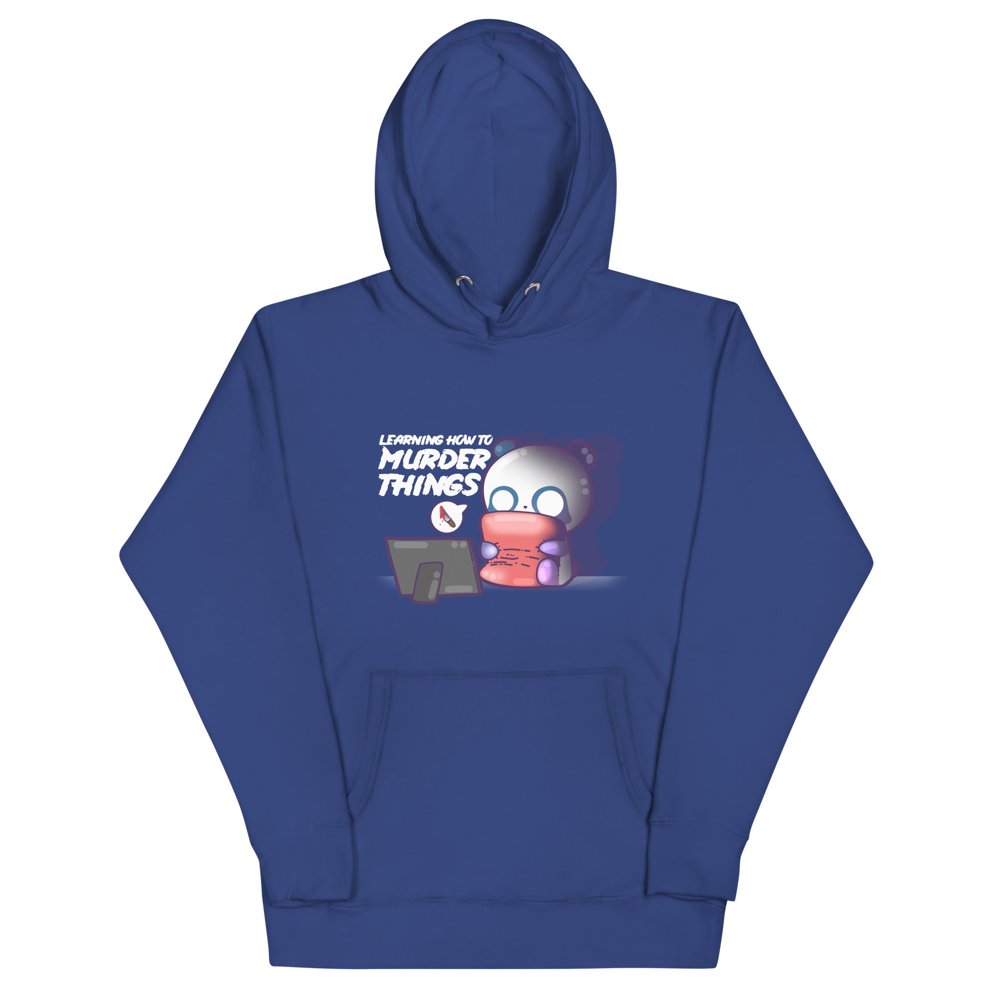LEARNING HOW TO MURDER THINGS - Hoodie - ChubbleGumLLC