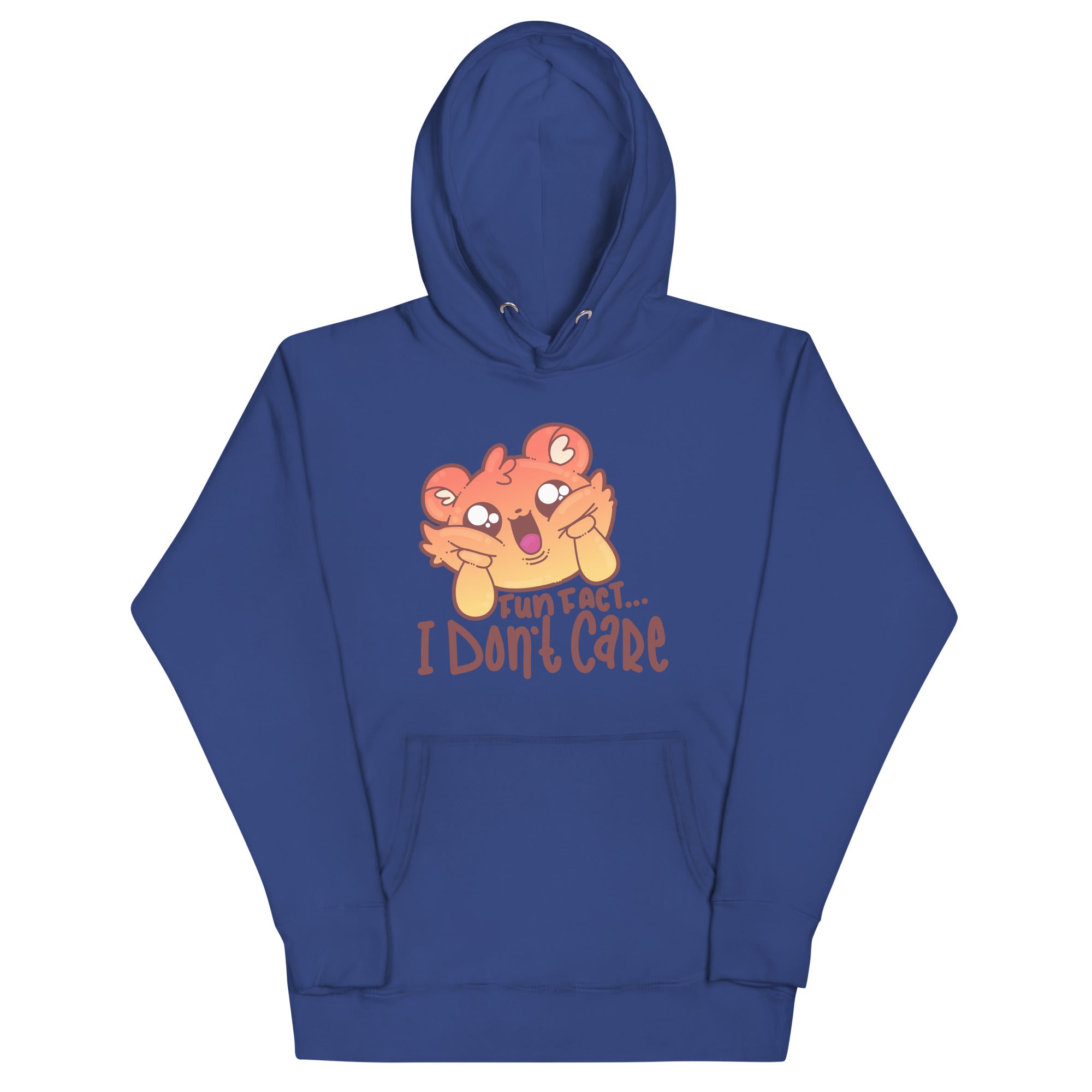 FUN FACT I DONT CARE - Hoodie - ChubbleGumLLC