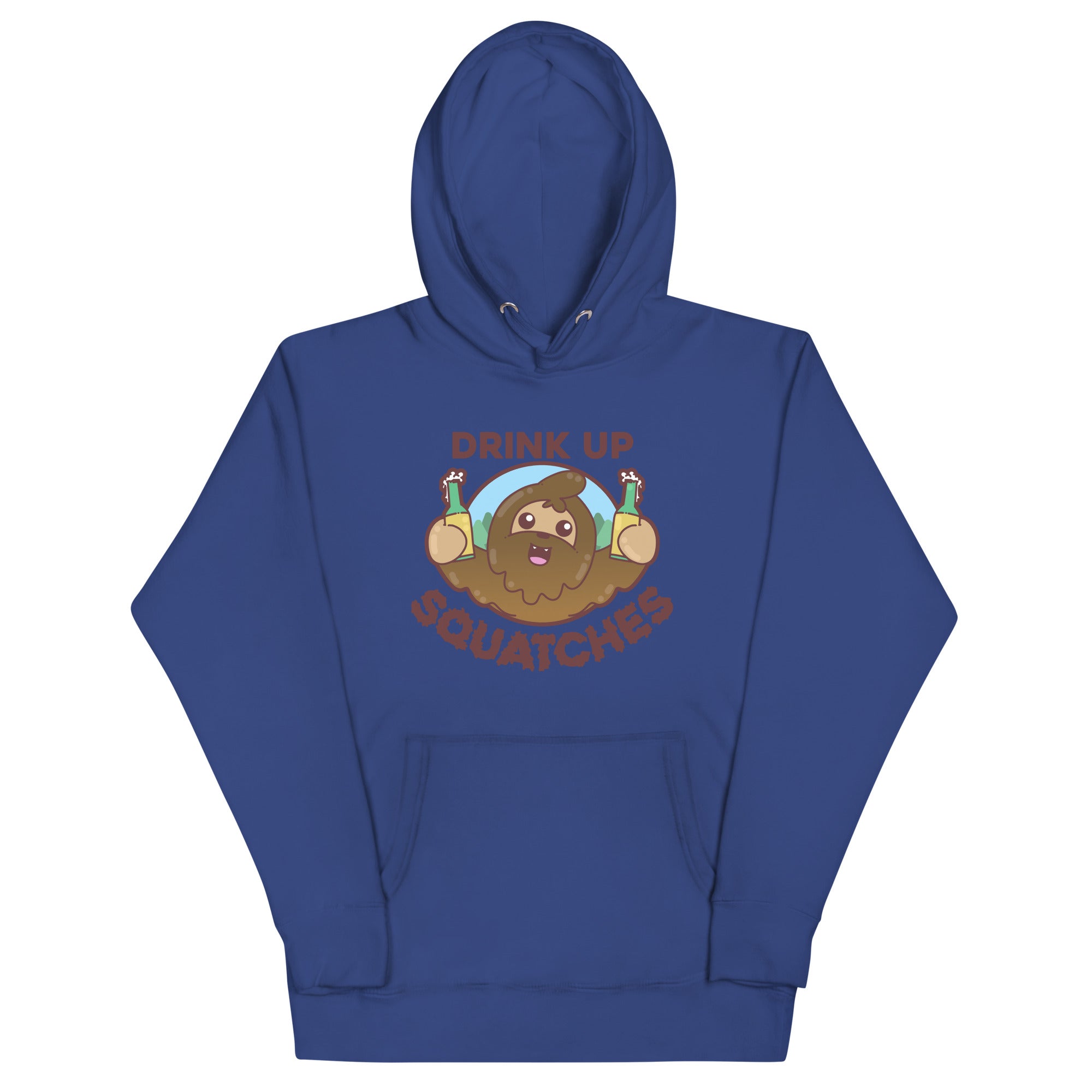 DRINK UP SQUATCHES - Hoodie - ChubbleGumLLC