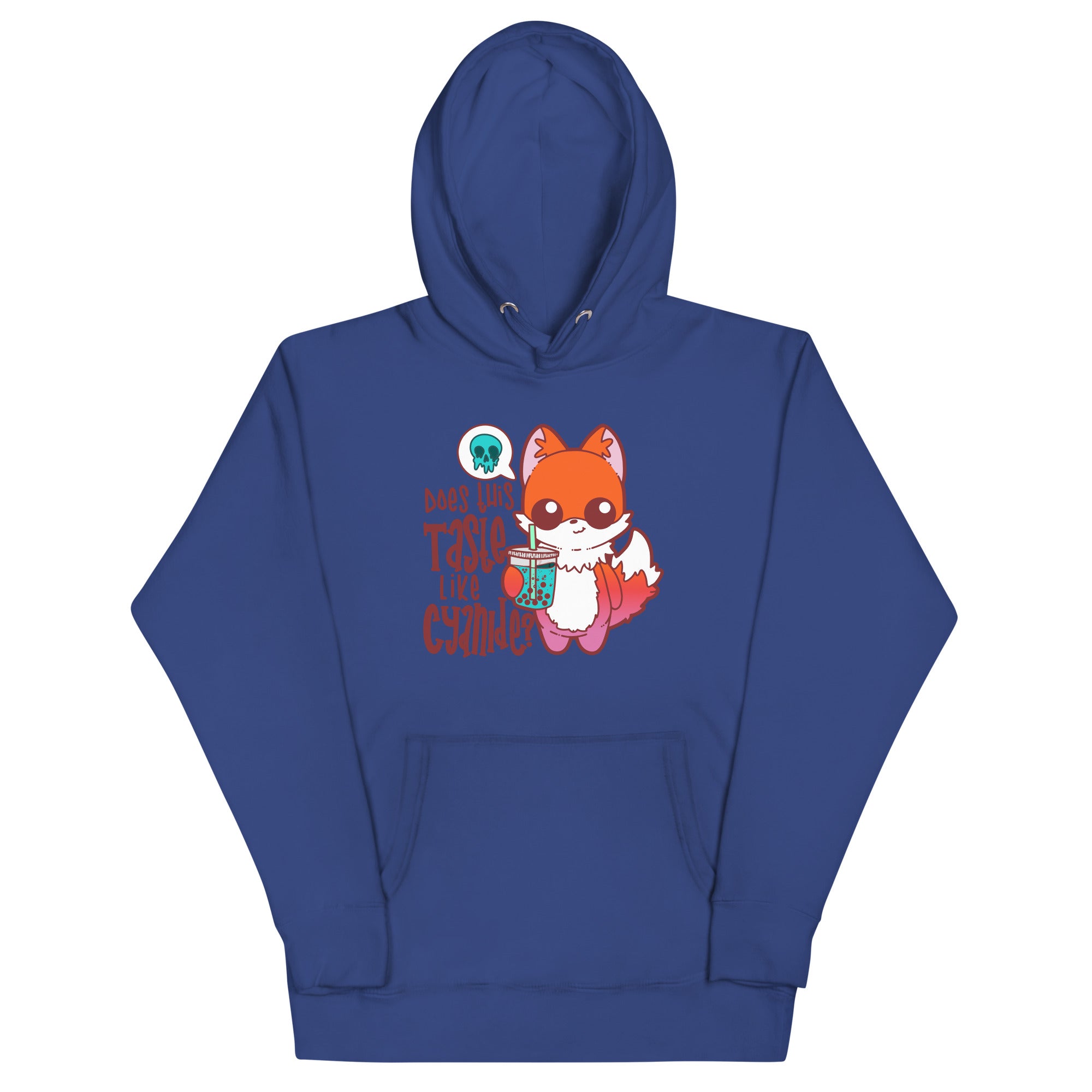 DOES THIS TASTE LIKE CYANIDE - Hoodie - ChubbleGumLLC