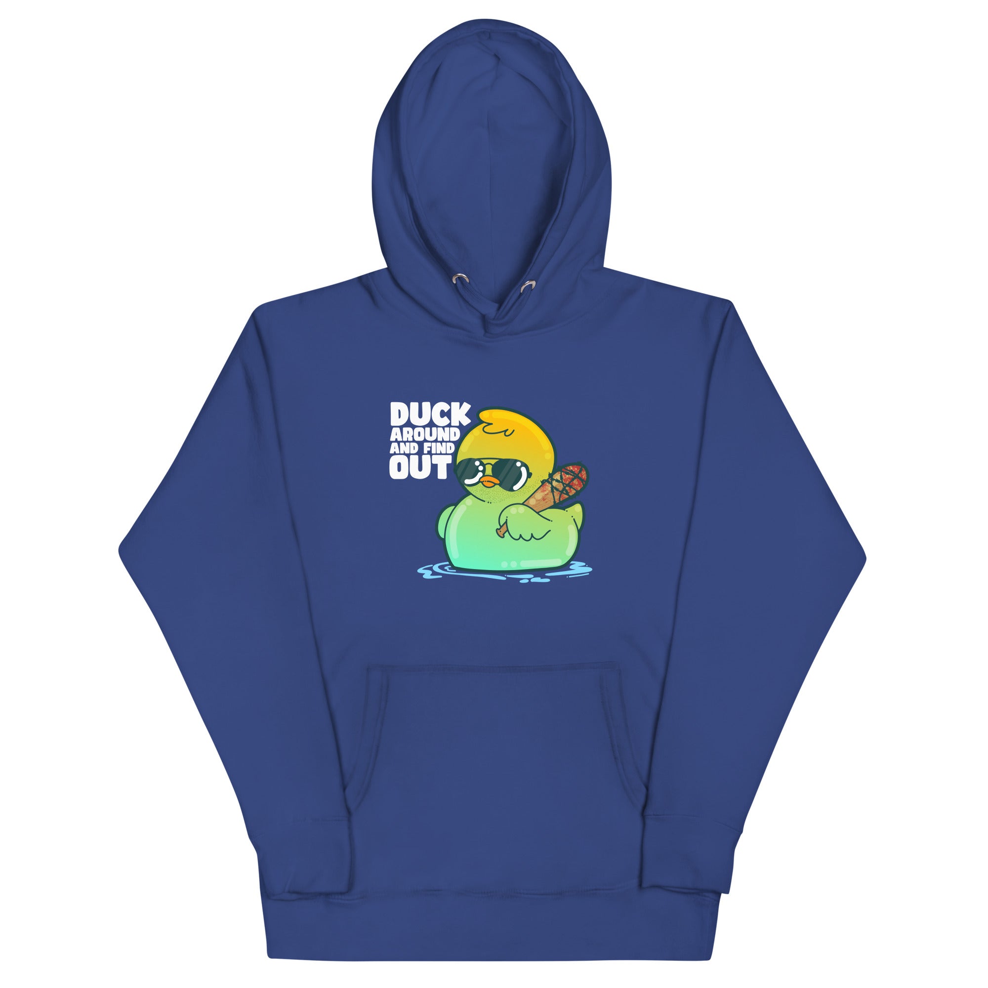 DUCK AROUND AND FIND OUT - Modded Hoodie - ChubbleGumLLC