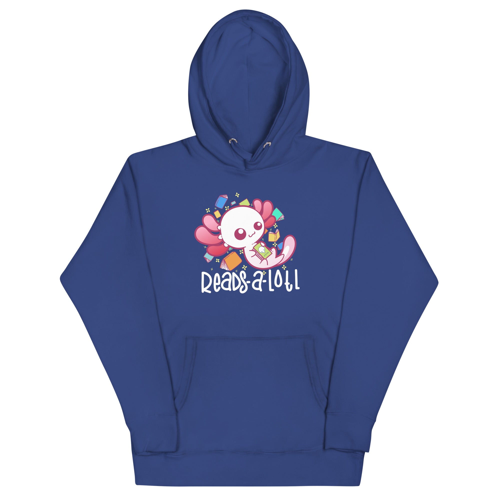 READS A LOTL - Modified Hoodie - ChubbleGumLLC