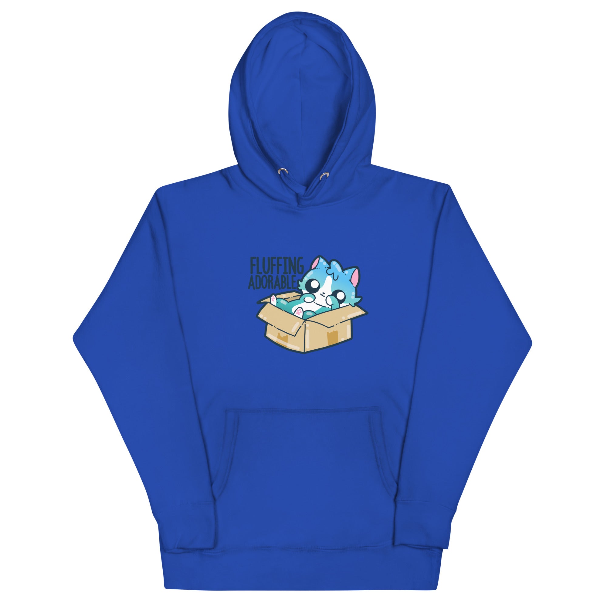 FLUFFING ADORABLE - Hoodie - ChubbleGumLLC