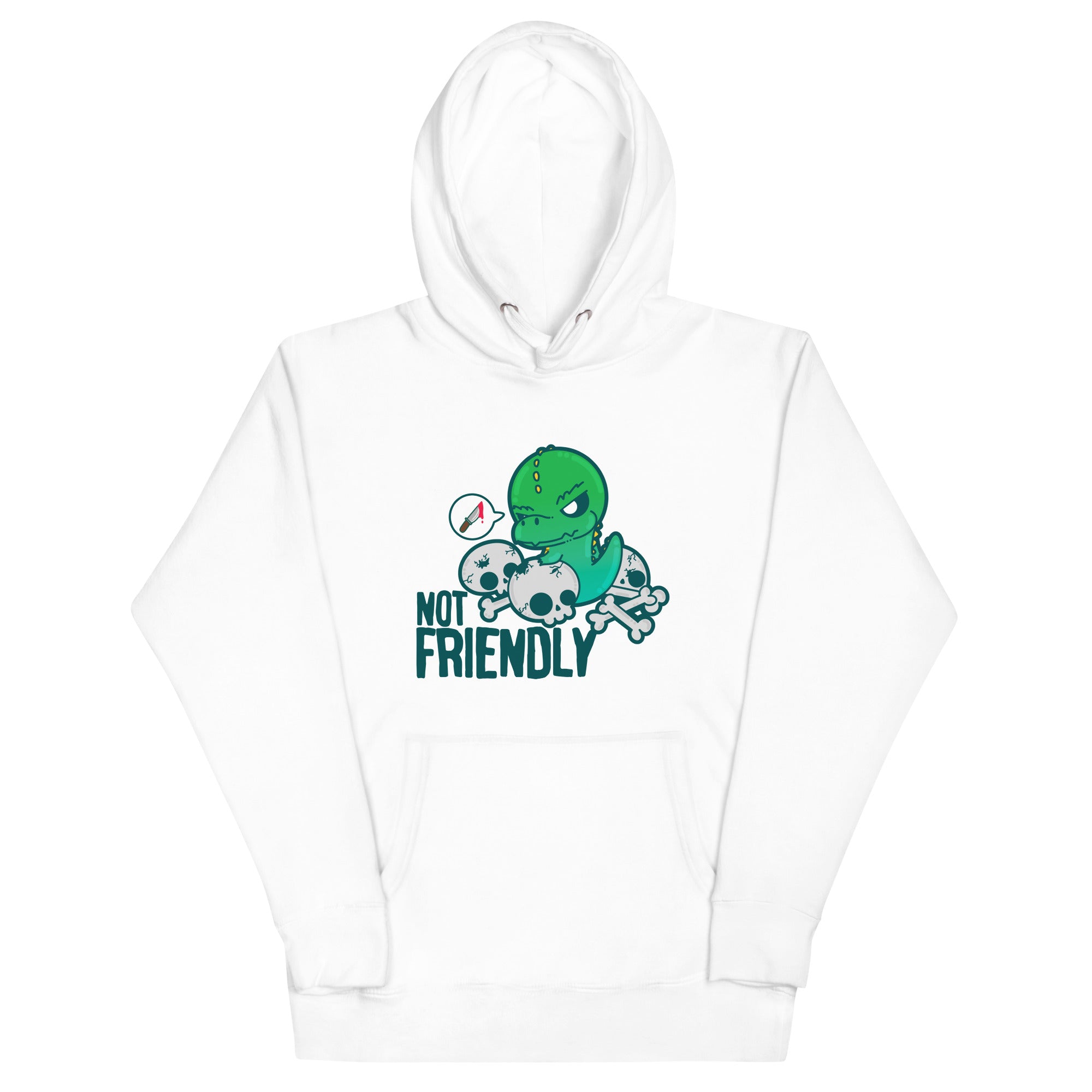 NOT FRIENDLY - Hoodie - ChubbleGumLLC