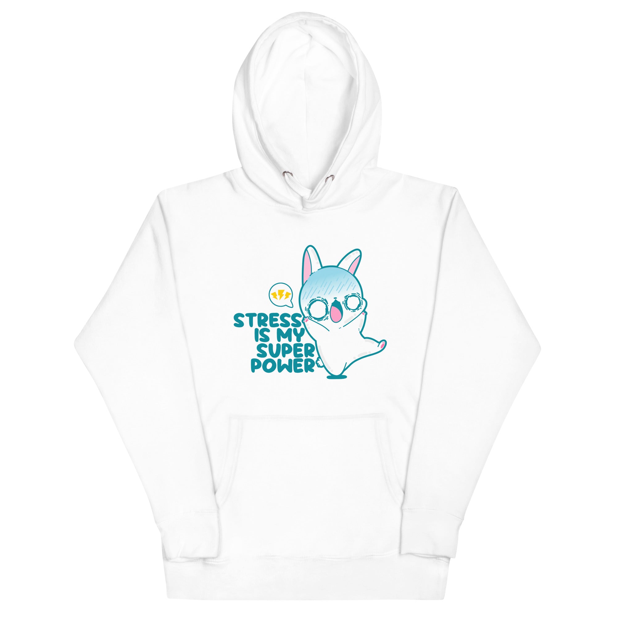 STRESS IS MY SUPERPOWER - Hoodie - ChubbleGumLLC