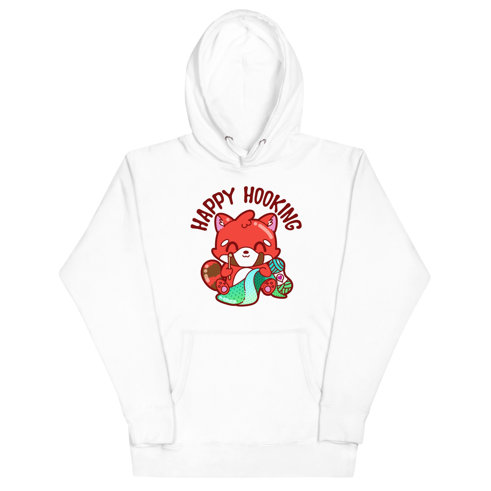 HAPPY HOOKING - Hoodie - ChubbleGumLLC
