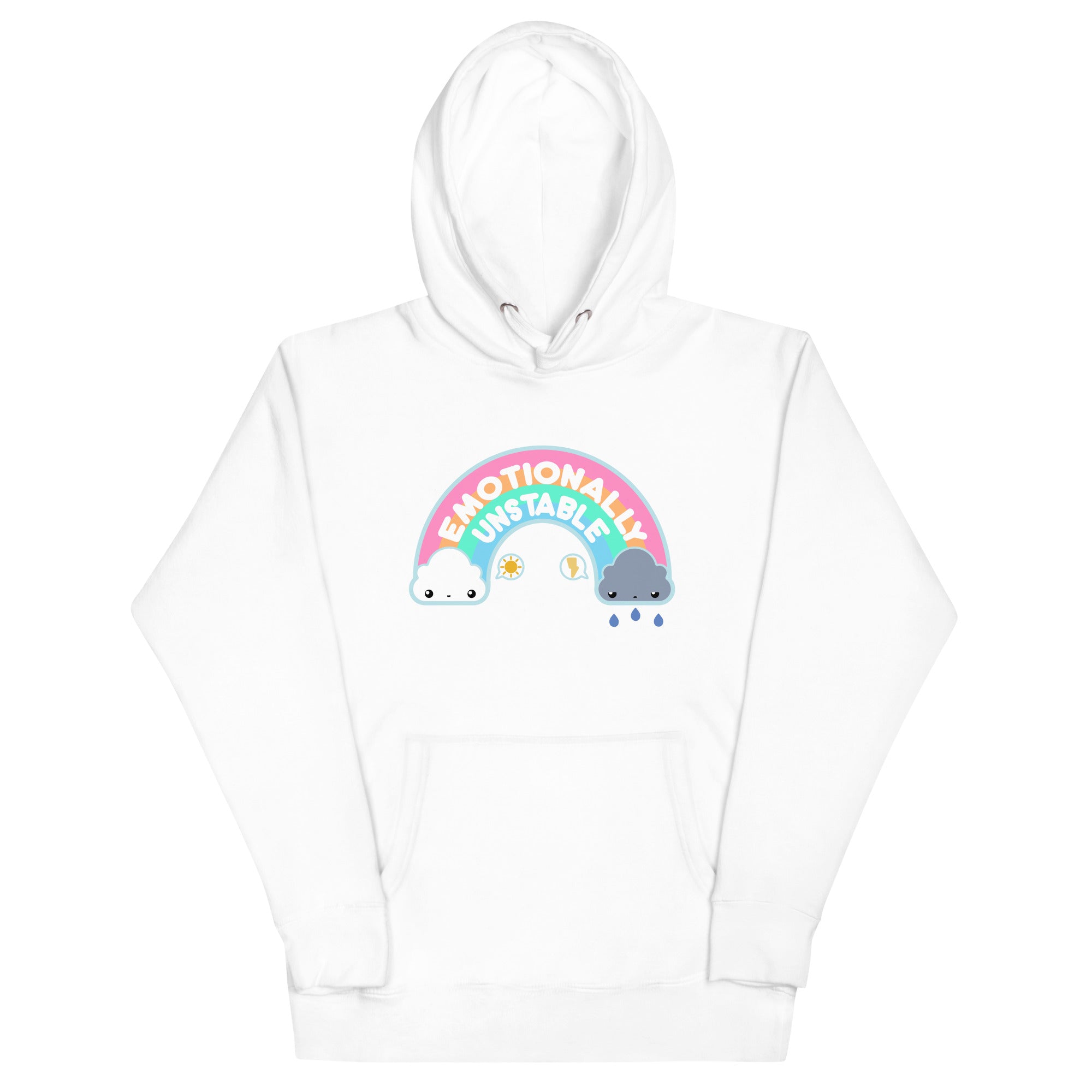 EMOTIONALLY UNSTABLE - Hoodie - ChubbleGumLLC