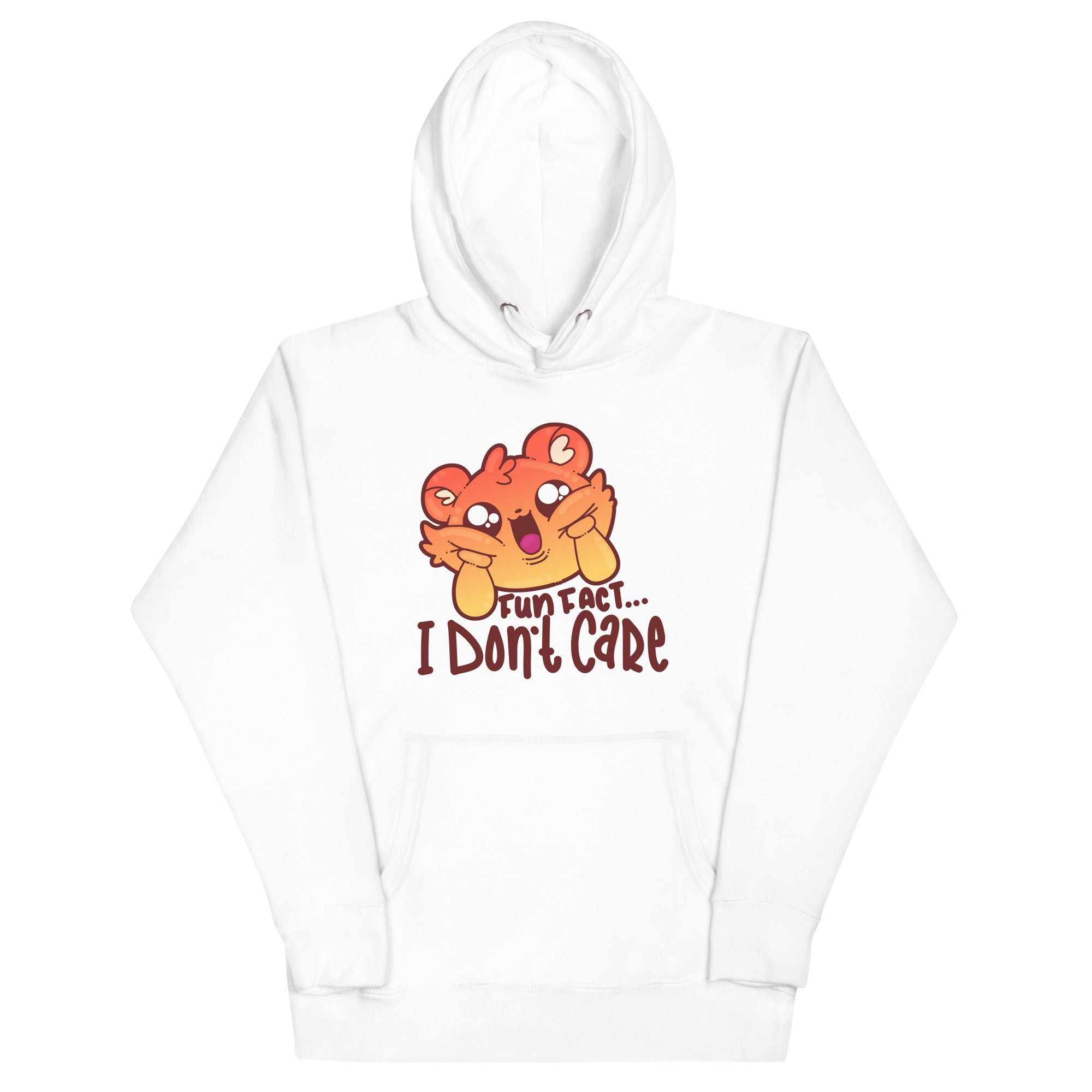 FUN FACT I DONT CARE - Hoodie - ChubbleGumLLC