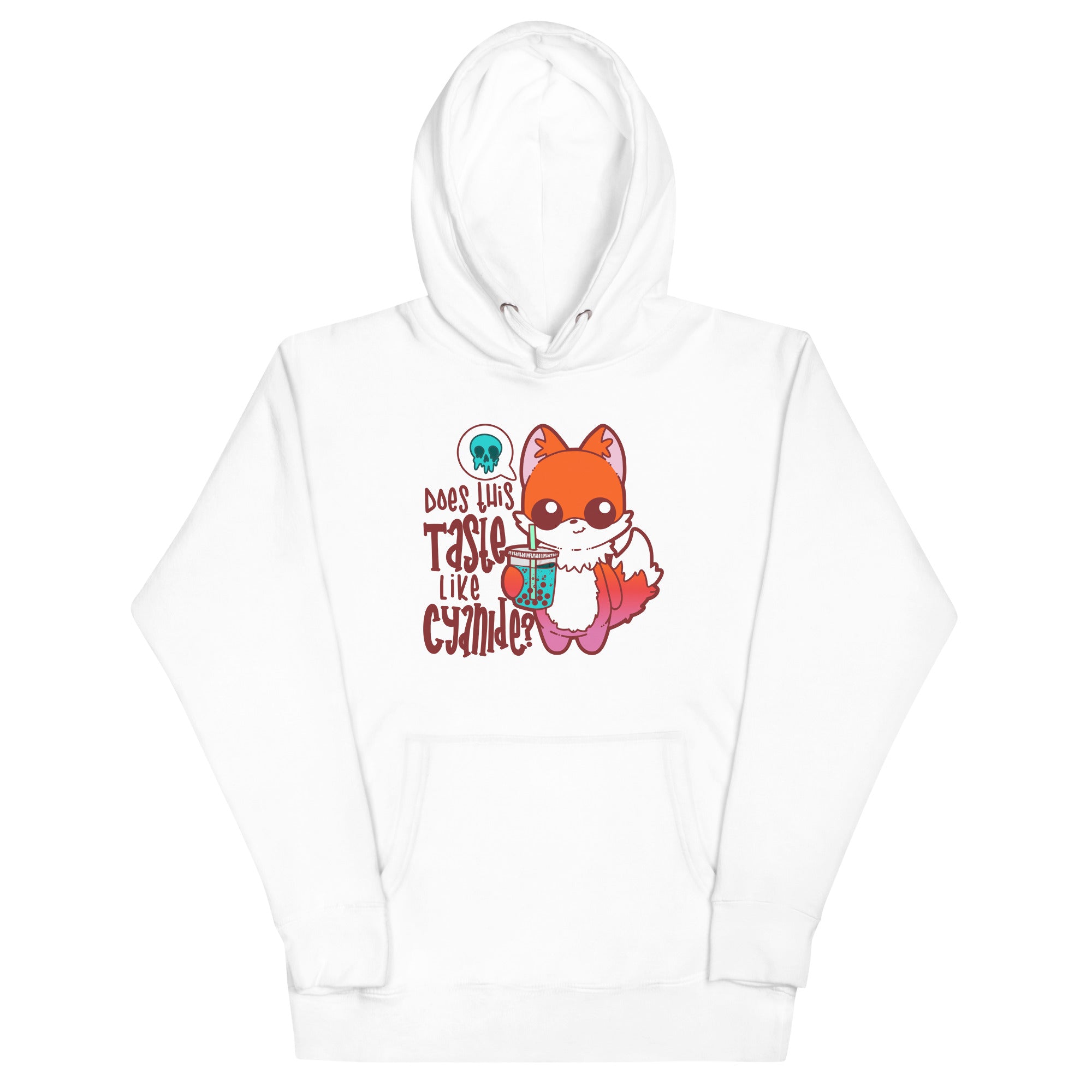 DOES THIS TASTE LIKE CYANIDE - Hoodie - ChubbleGumLLC
