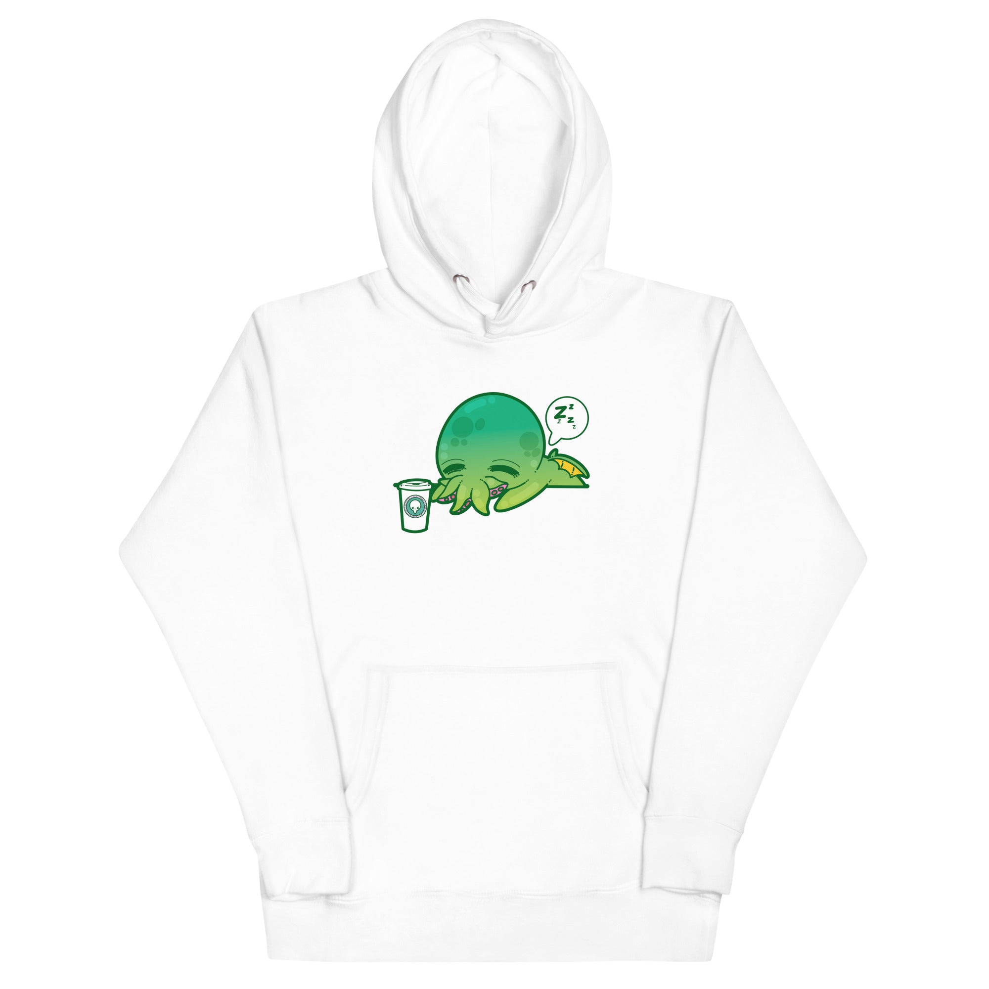 CAFFEINE BEFORE CHAOS - Modded Hoodie - ChubbleGumLLC