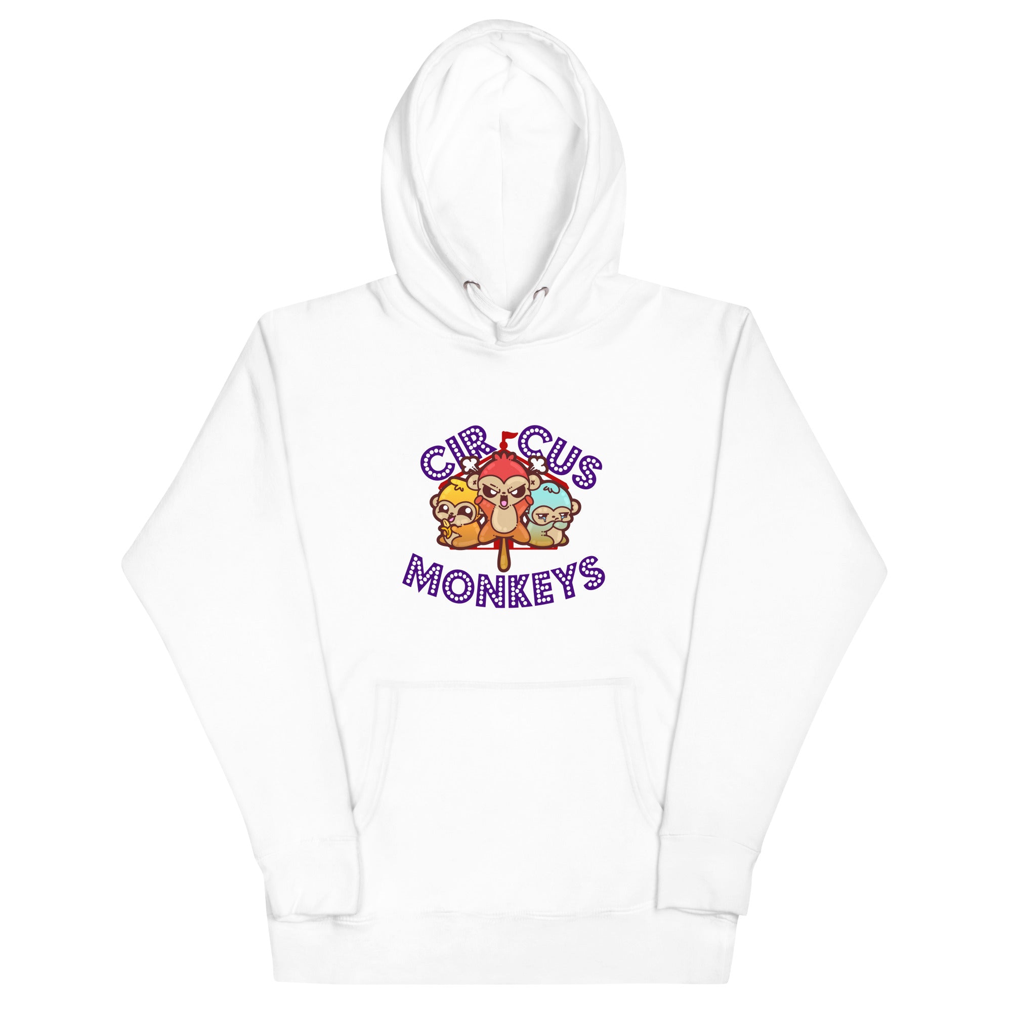 NOT MY CIRCUS NOT MY MONKEYS - Modded Hoodie - ChubbleGumLLC