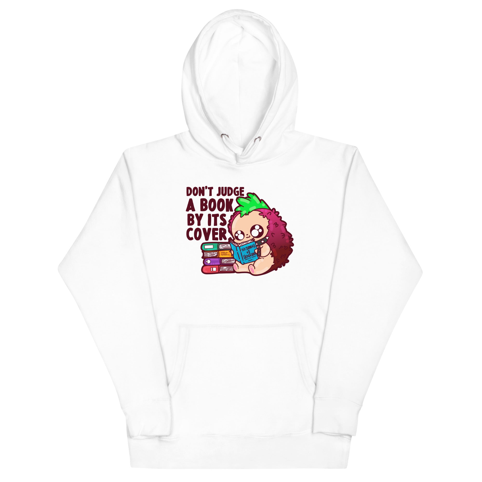 DONT JUDGE A BOOK - Hoodie - ChubbleGumLLC