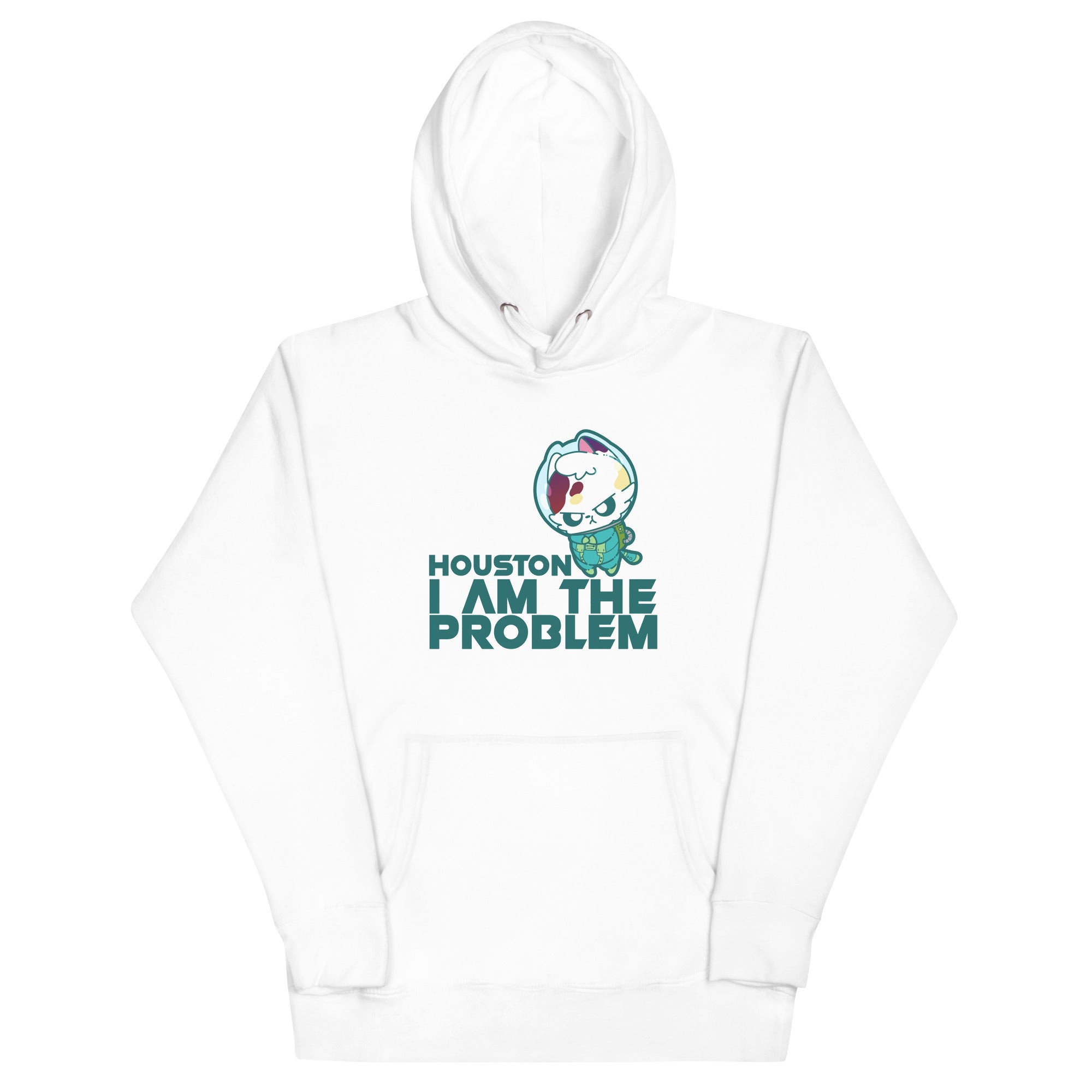 HOUSTON I AM THE PROBLEM - Hoodie - ChubbleGumLLC