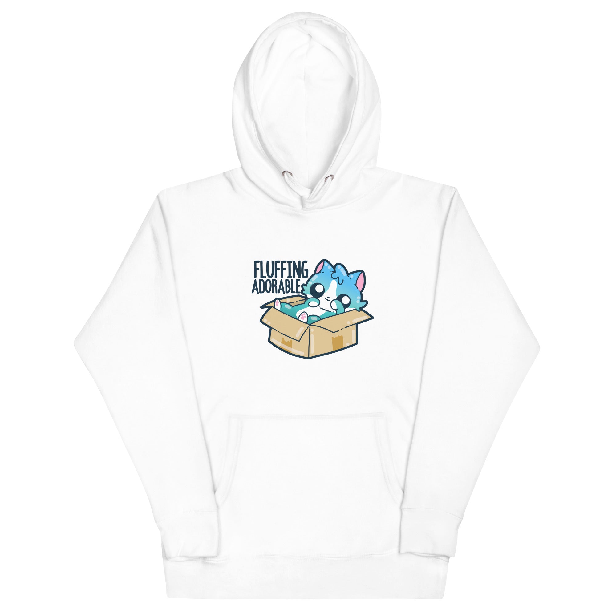 FLUFFING ADORABLE - Hoodie - ChubbleGumLLC