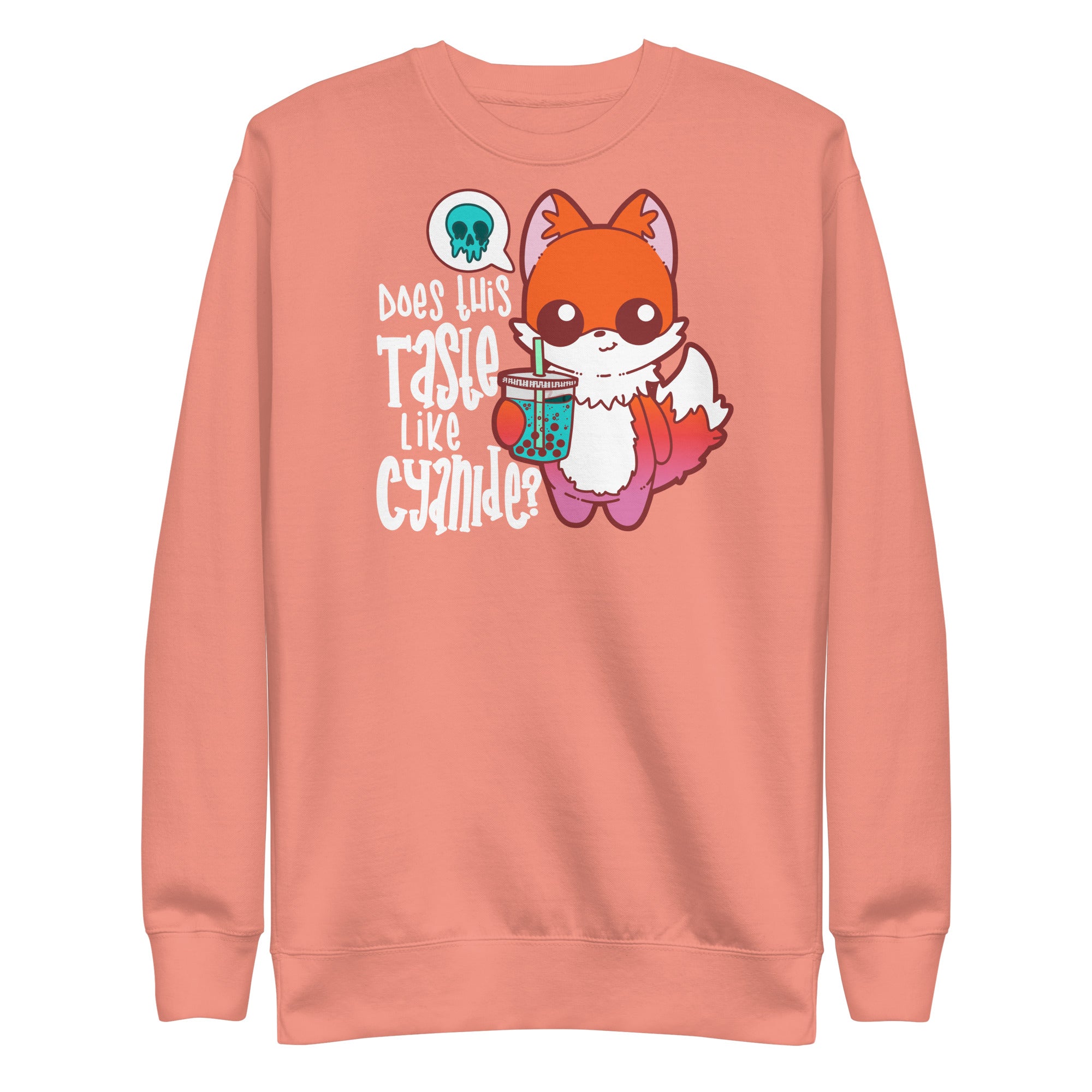 DOES THIS TASTE LIKE CYANIDE - Modded Sweatshirt - ChubbleGumLLC