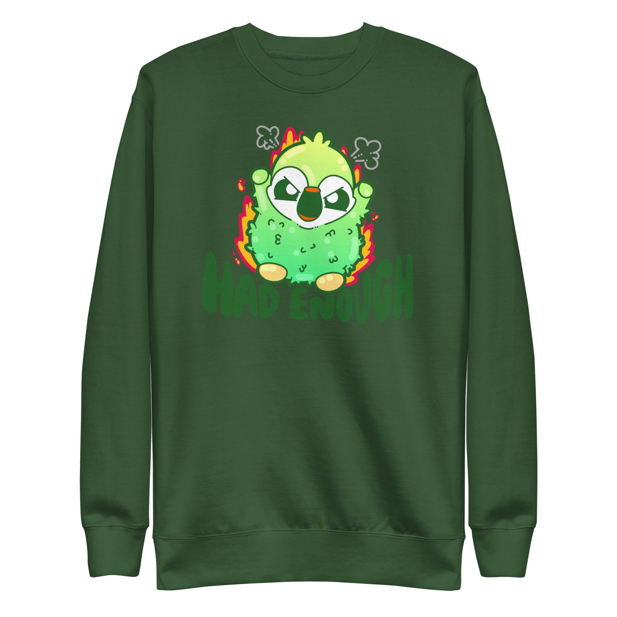 HAD ENOUGH - Sweatshirt - ChubbleGumLLC