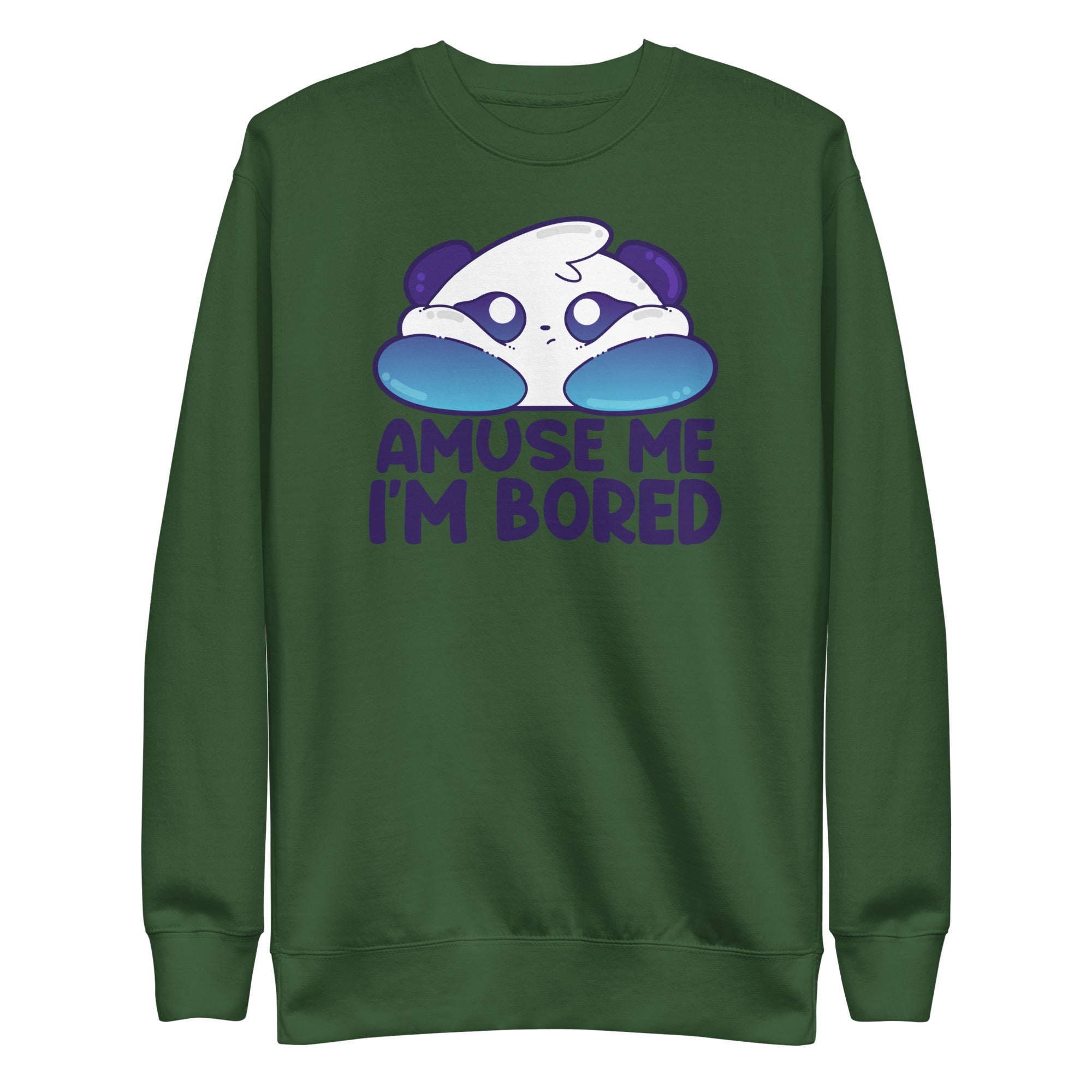 AMUSE ME IM BORED - Sweatshirt - ChubbleGumLLC