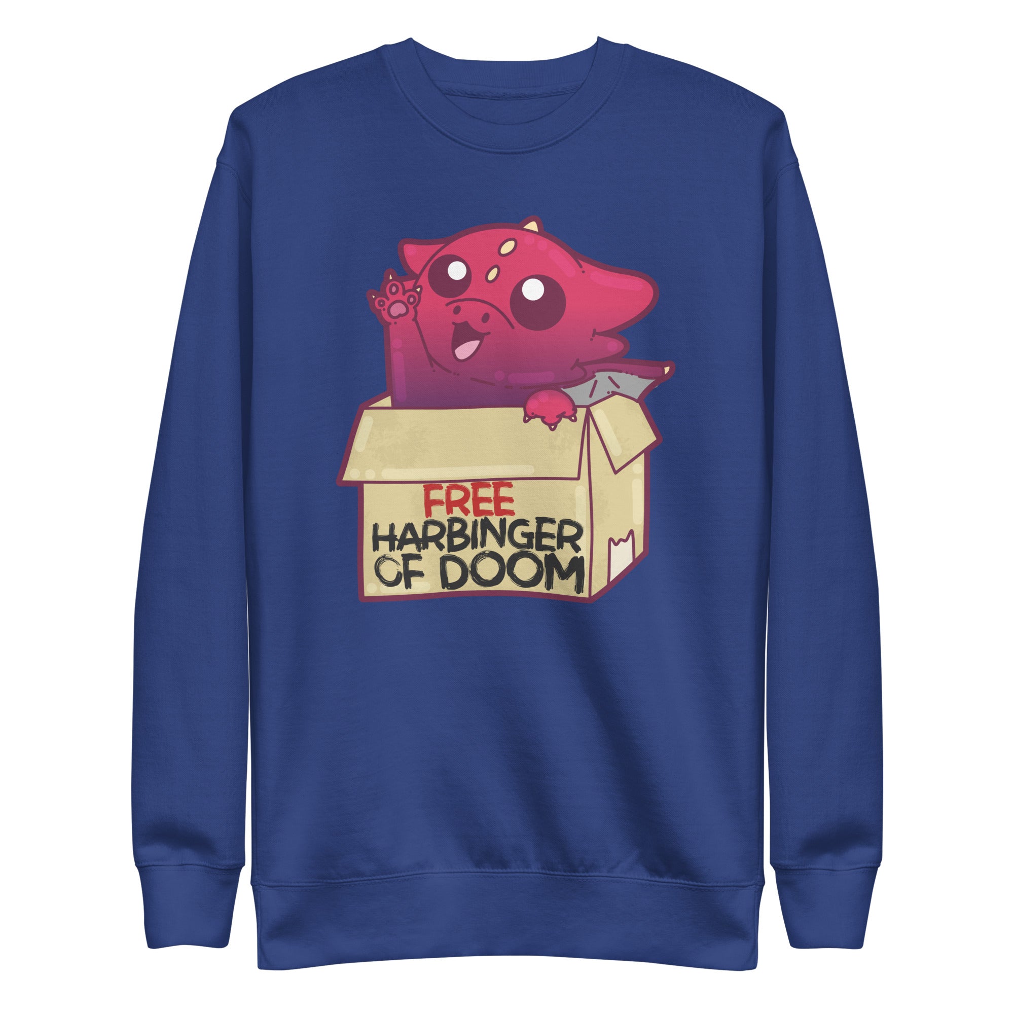 FREE HARBINGER OF DOOM - Sweatshirt - ChubbleGumLLC