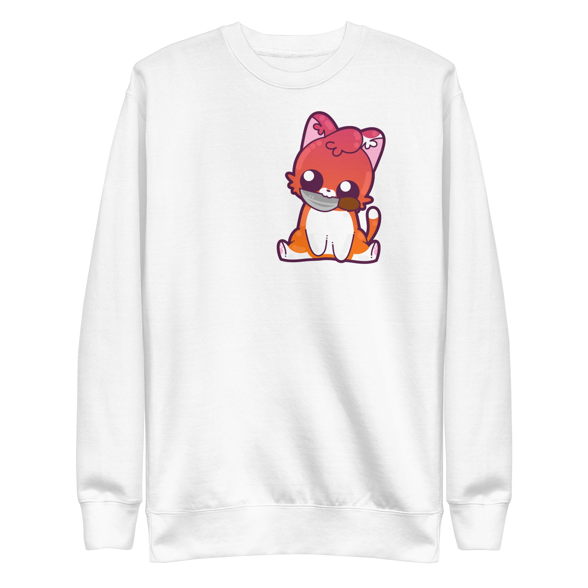 FLUFF AROUND AND FIND OUT - Modded Sweatshirt - ChubbleGumLLC