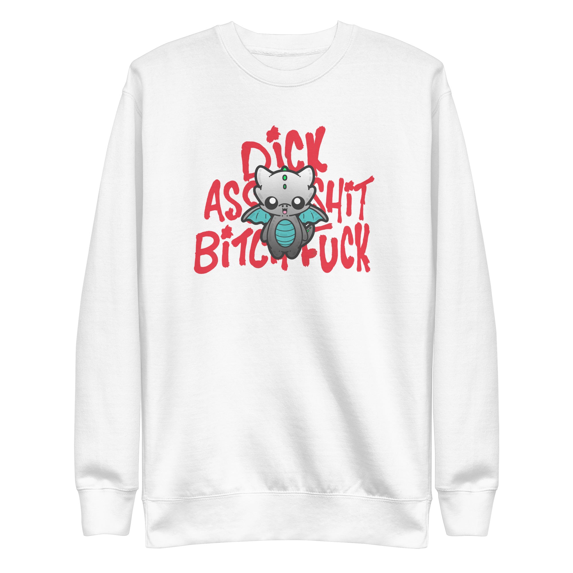 I SWEAR SO INDONT PUNCH PEOPLE - Sweatshirt - ChubbleGumLLC