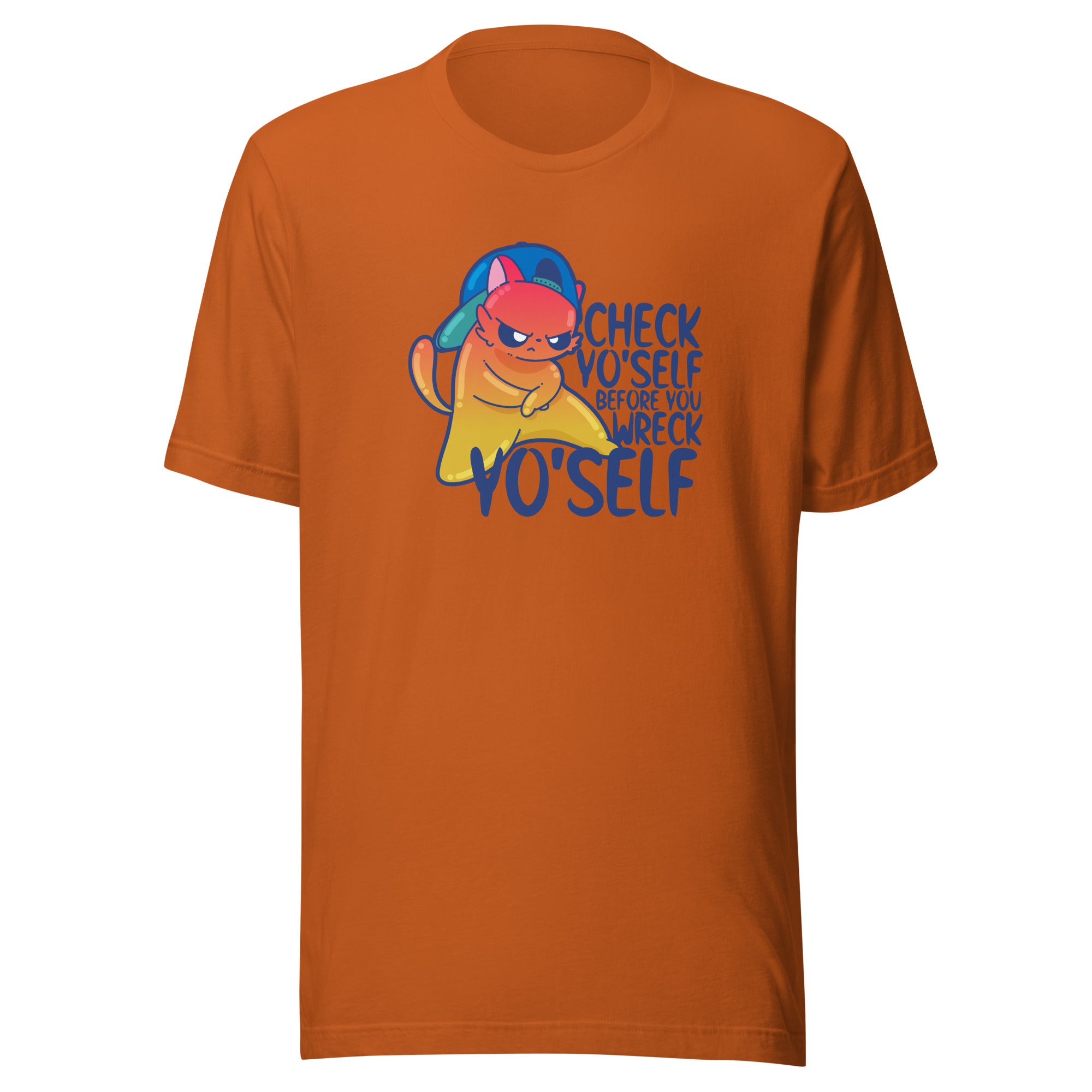 CHECK YOSELF - Tee - ChubbleGumLLC