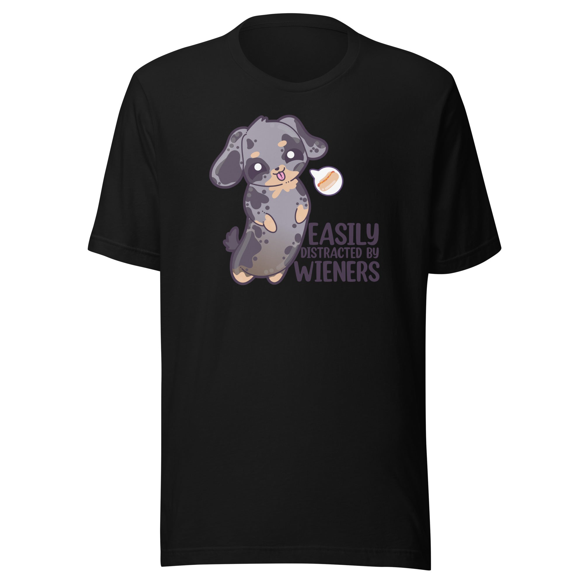 EASILY DISTRACTED BY WIENERS - Tee - ChubbleGumLLC