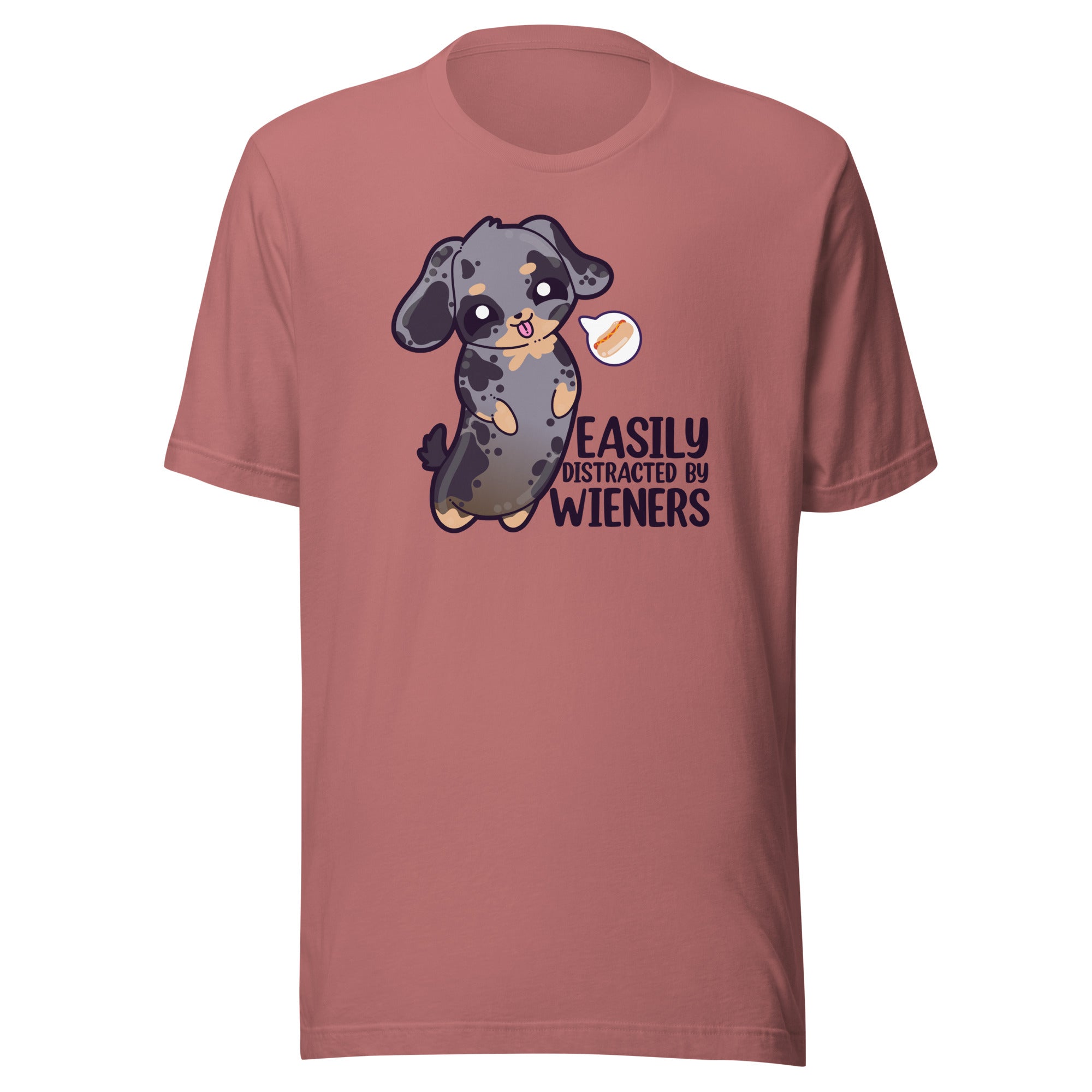 EASILY DISTRACTED BY WIENERS - Tee - ChubbleGumLLC