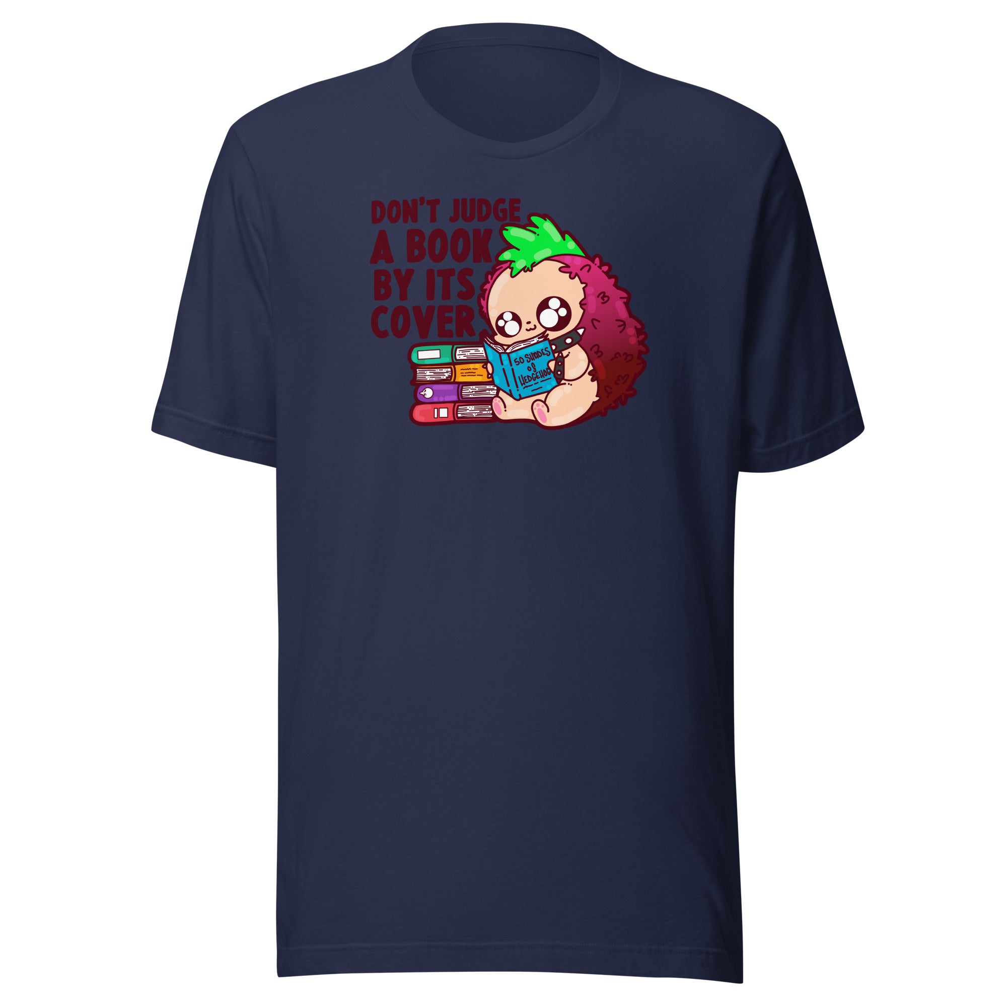 DONT JUDGE A BOOK - Tee - ChubbleGumLLC
