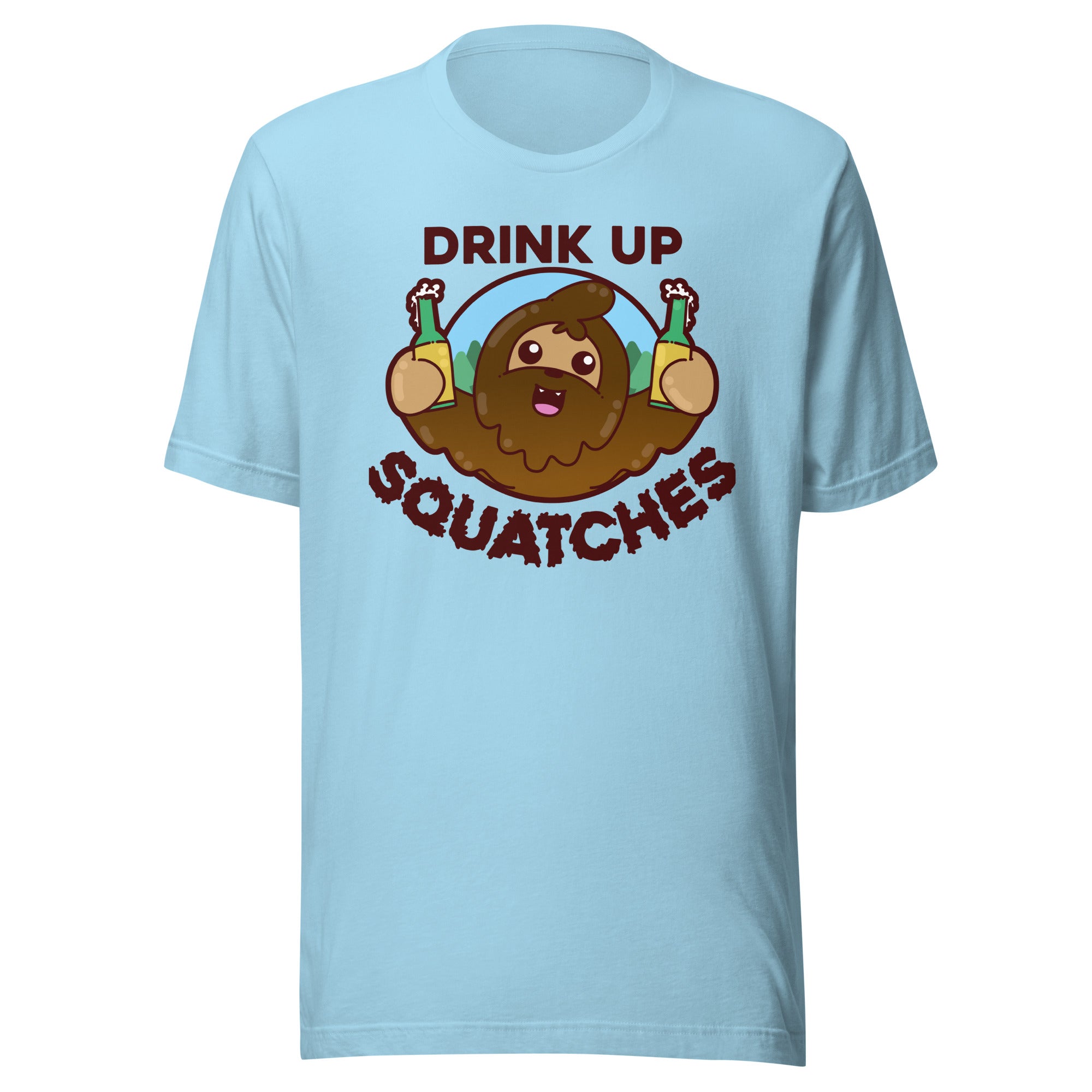 DRINK UP SQUATCHES - Tee - ChubbleGumLLC