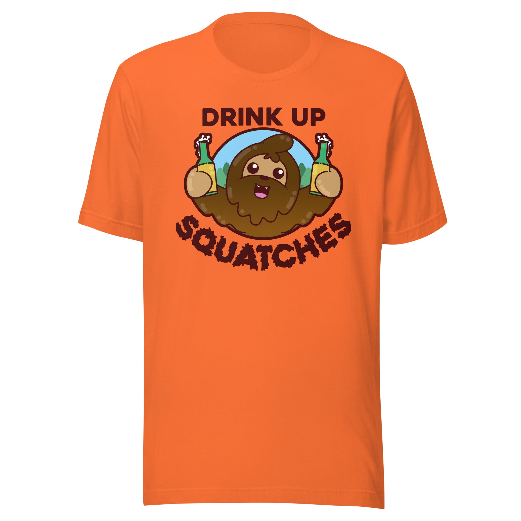 DRINK UP SQUATCHES - Tee - ChubbleGumLLC