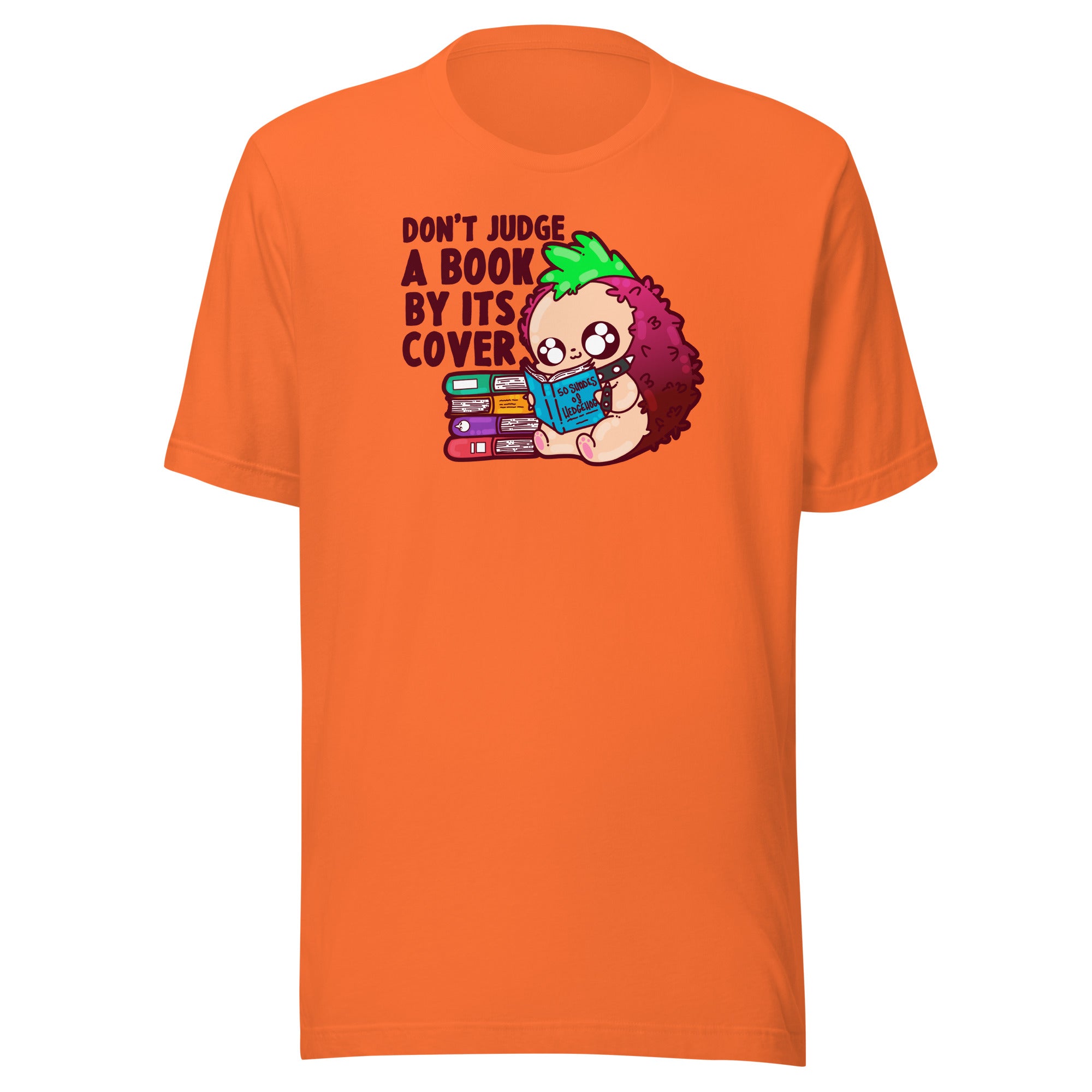 DONT JUDGE A BOOK - Tee - ChubbleGumLLC