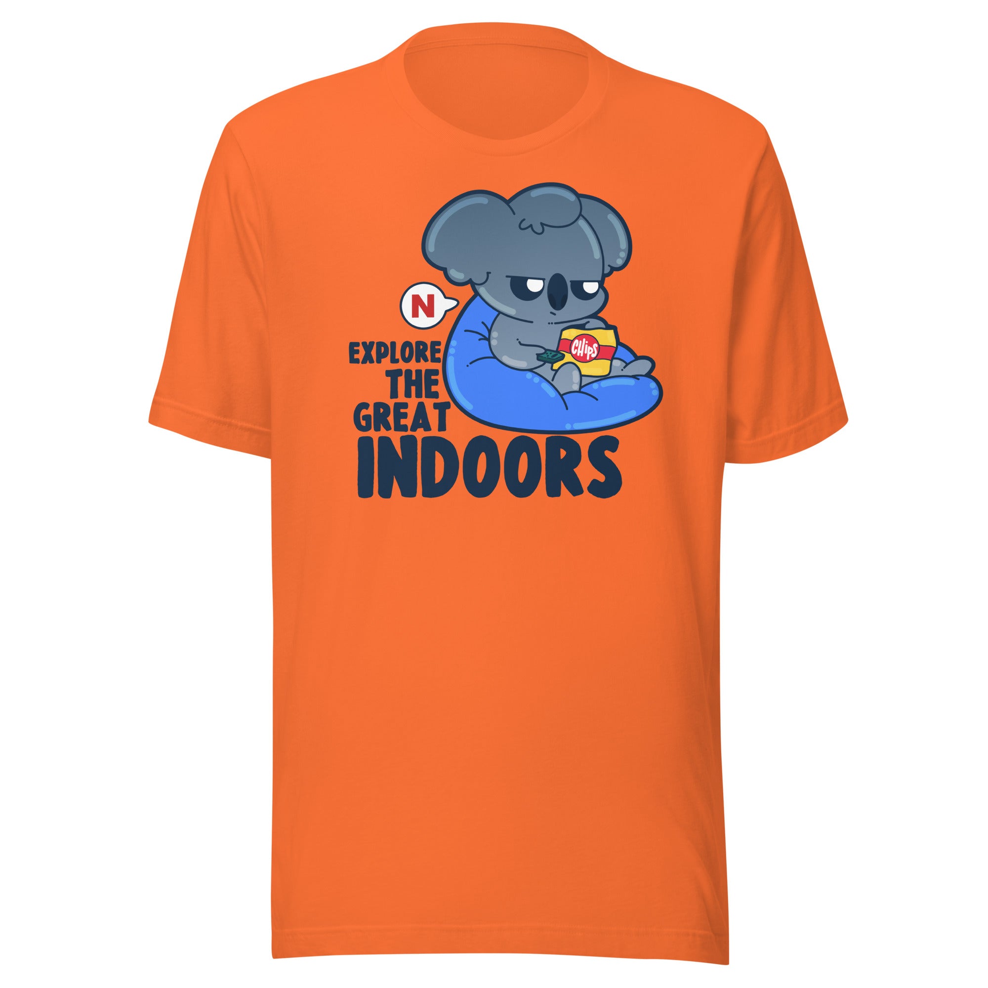 EXPLORE THE GREAT INDOORS - Tee - ChubbleGumLLC