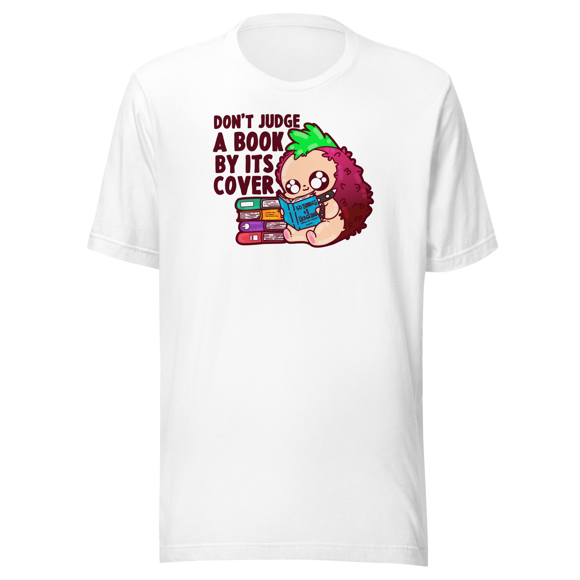 DONT JUDGE A BOOK - Tee - ChubbleGumLLC