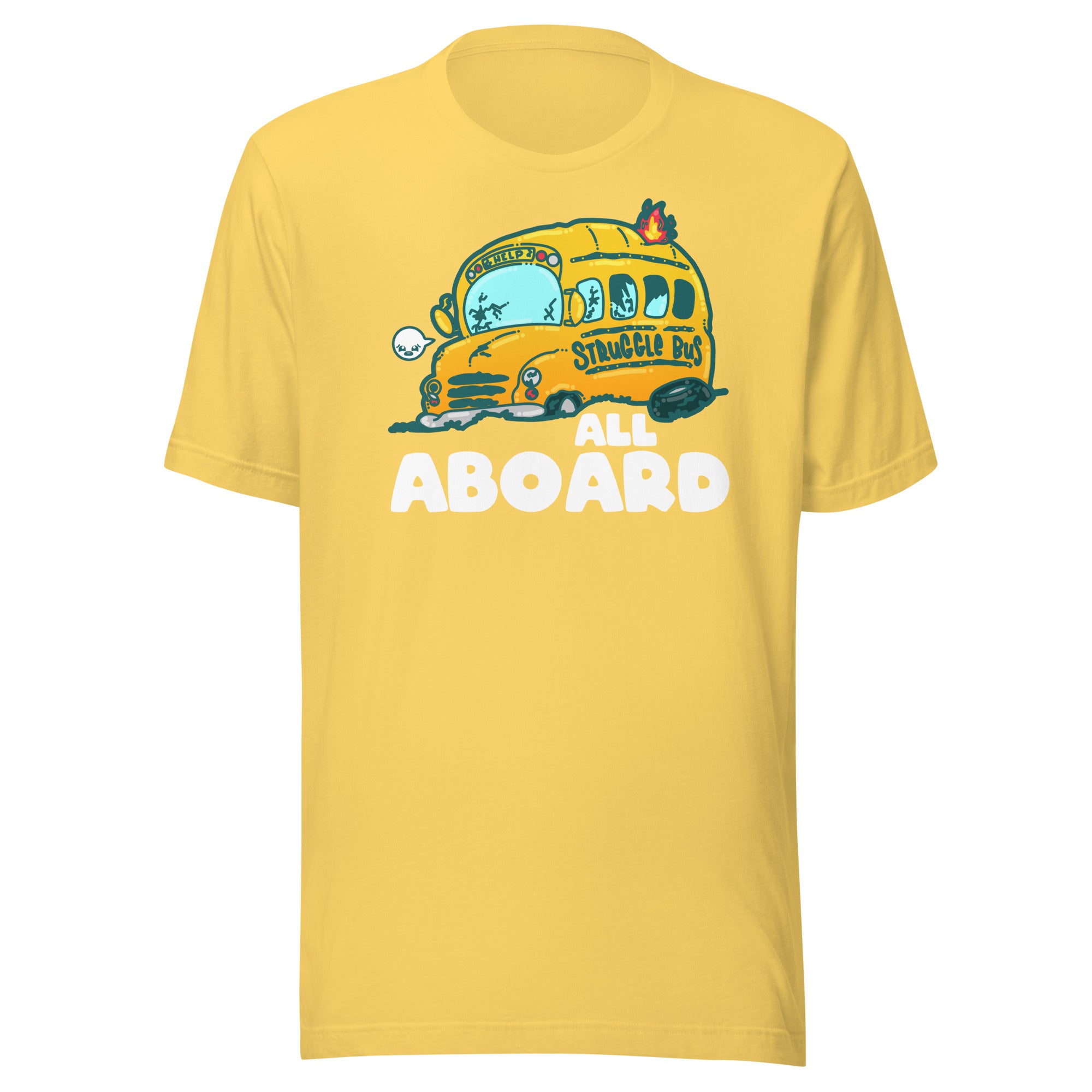 ALL ABOARD THE STRUGGLE BUS - Modded Tee - ChubbleGumLLC