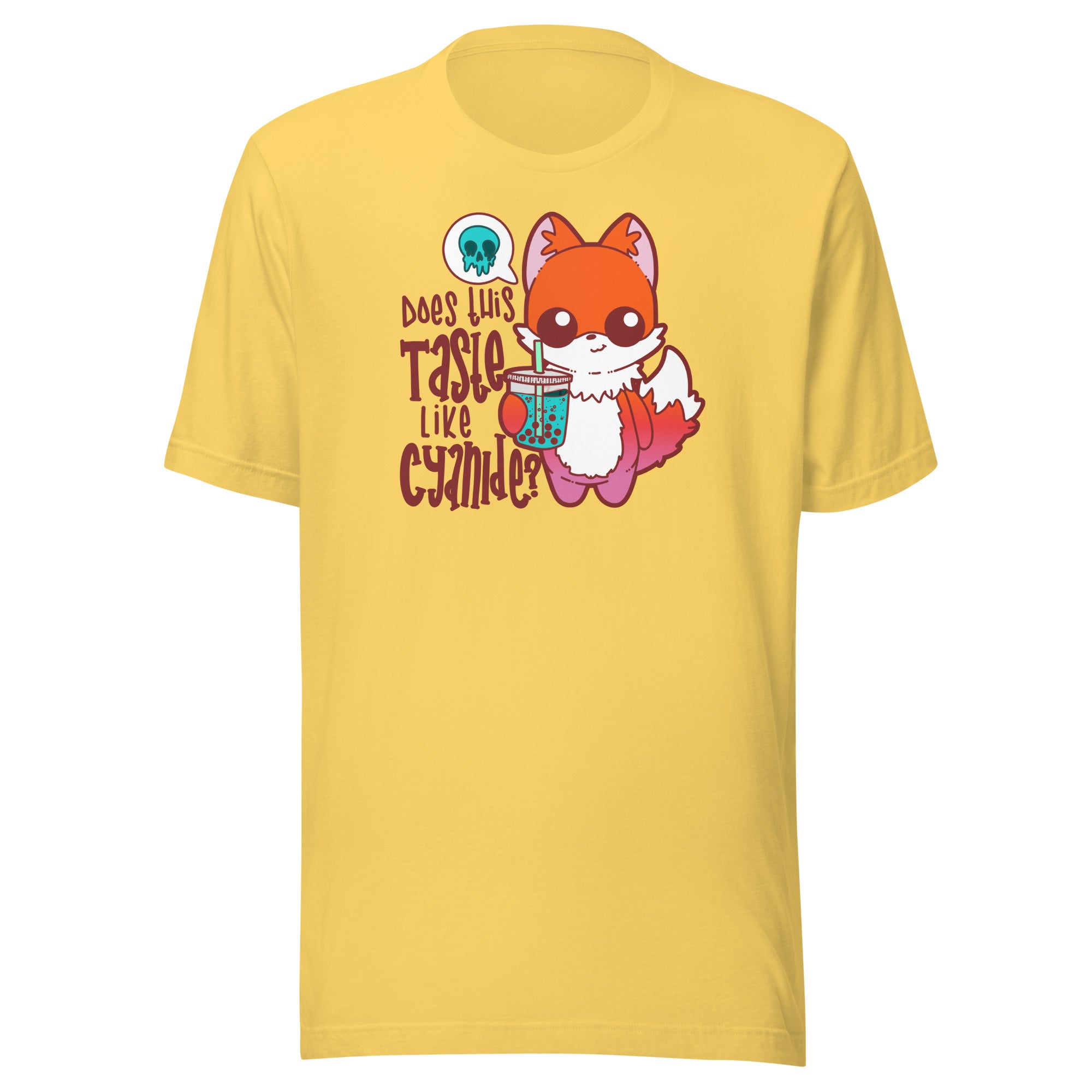 DOES THIS TASTE LIKE CYANIDE - Tee - ChubbleGumLLC