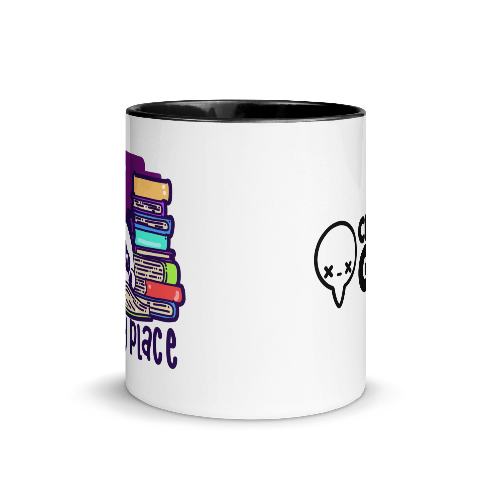 MY HAPPY PLACE - Mug with Color Inside - ChubbleGumLLC