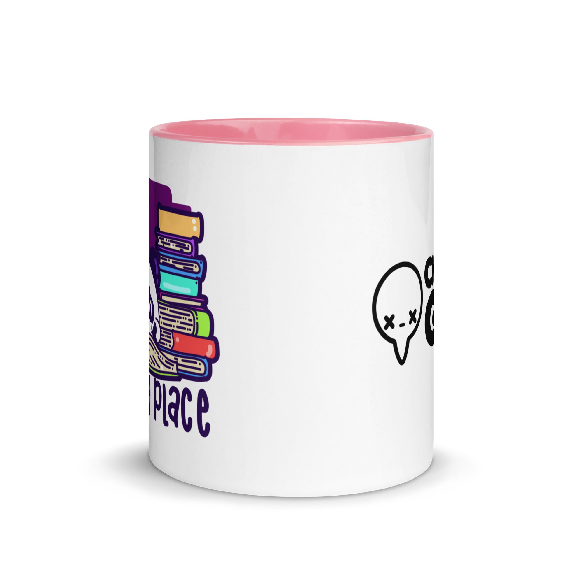MY HAPPY PLACE - Mug with Color Inside - ChubbleGumLLC