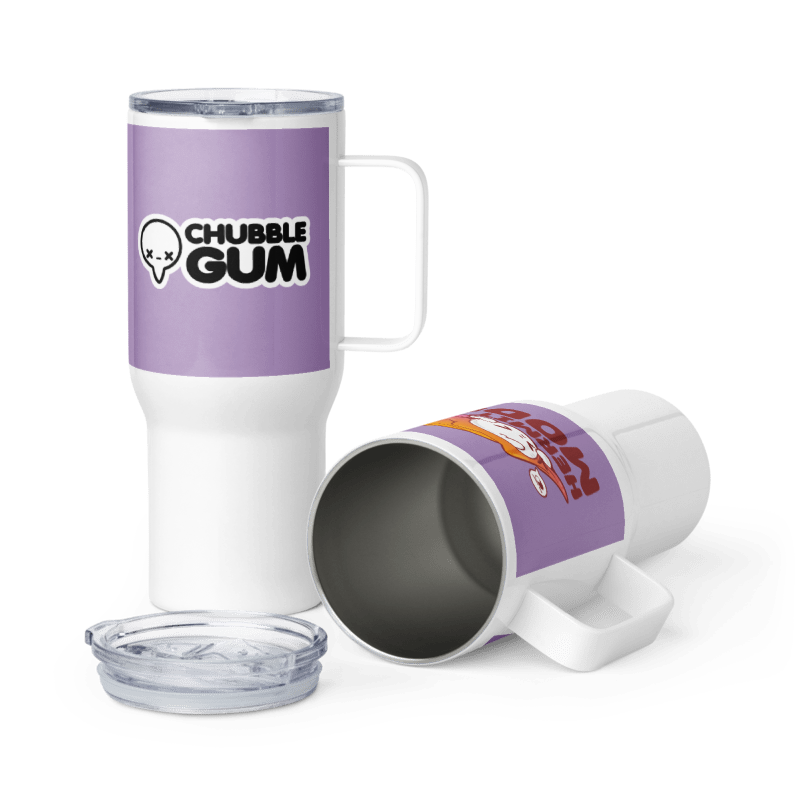 HERMIT MODE - 25 Oz Travel Mug - ChubbleGumLLC