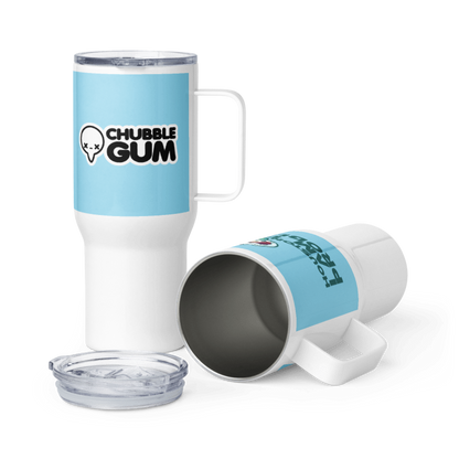 HOUSTON I AM THE PROBLEM - 25 Oz Travel Mug - ChubbleGumLLC