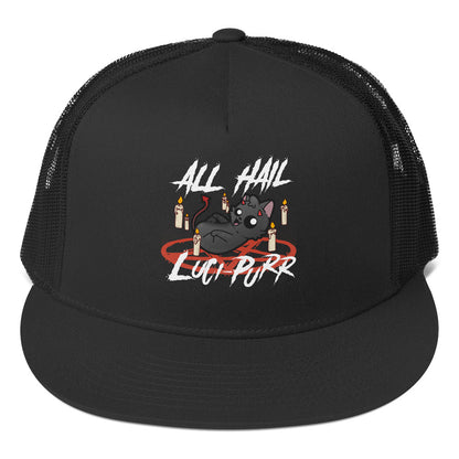 ALL HAIL LUCIPURR MODIFIED - TRUCKER HAT