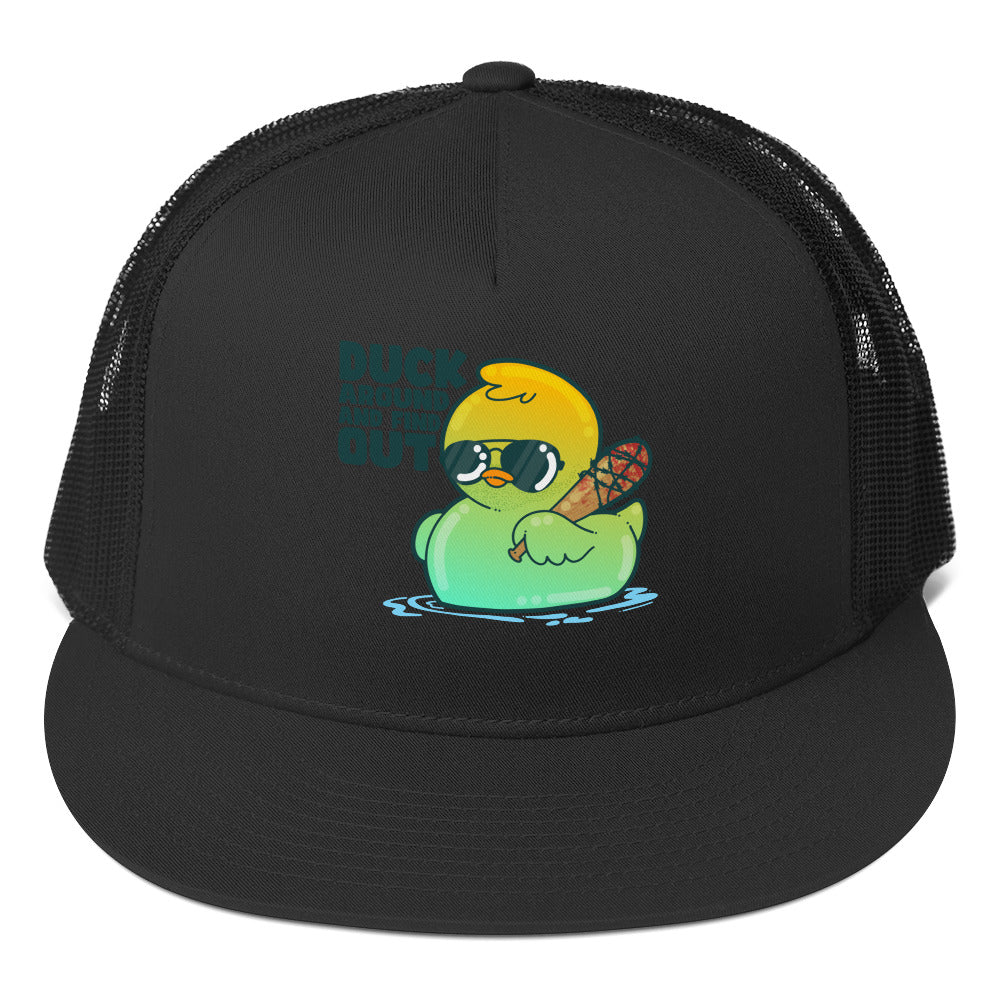 DUCK AROUND - TRUCKER HAT