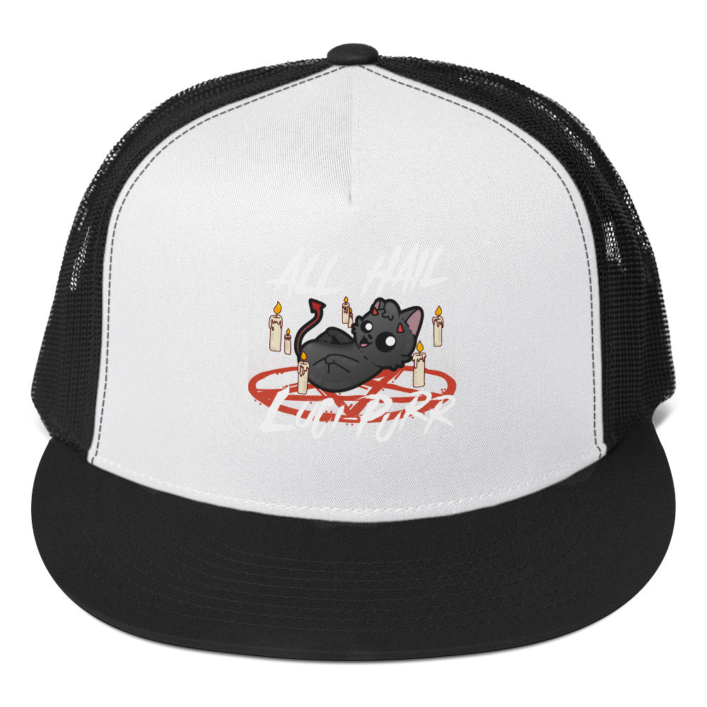 ALL HAIL LUCIPURR MODIFIED - TRUCKER HAT