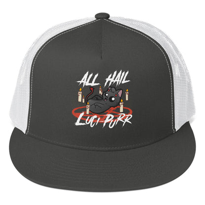 ALL HAIL LUCIPURR MODIFIED - TRUCKER HAT