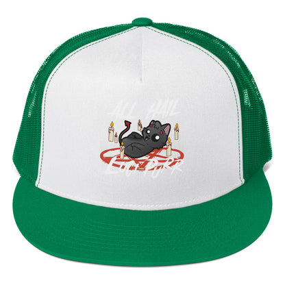 ALL HAIL LUCIPURR MODIFIED - TRUCKER HAT