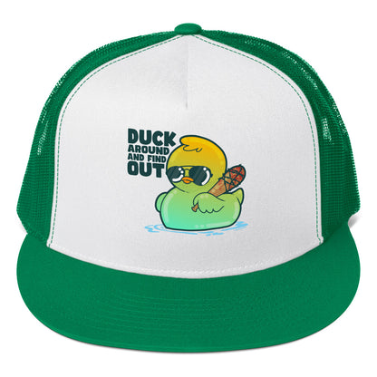 DUCK AROUND - TRUCKER HAT